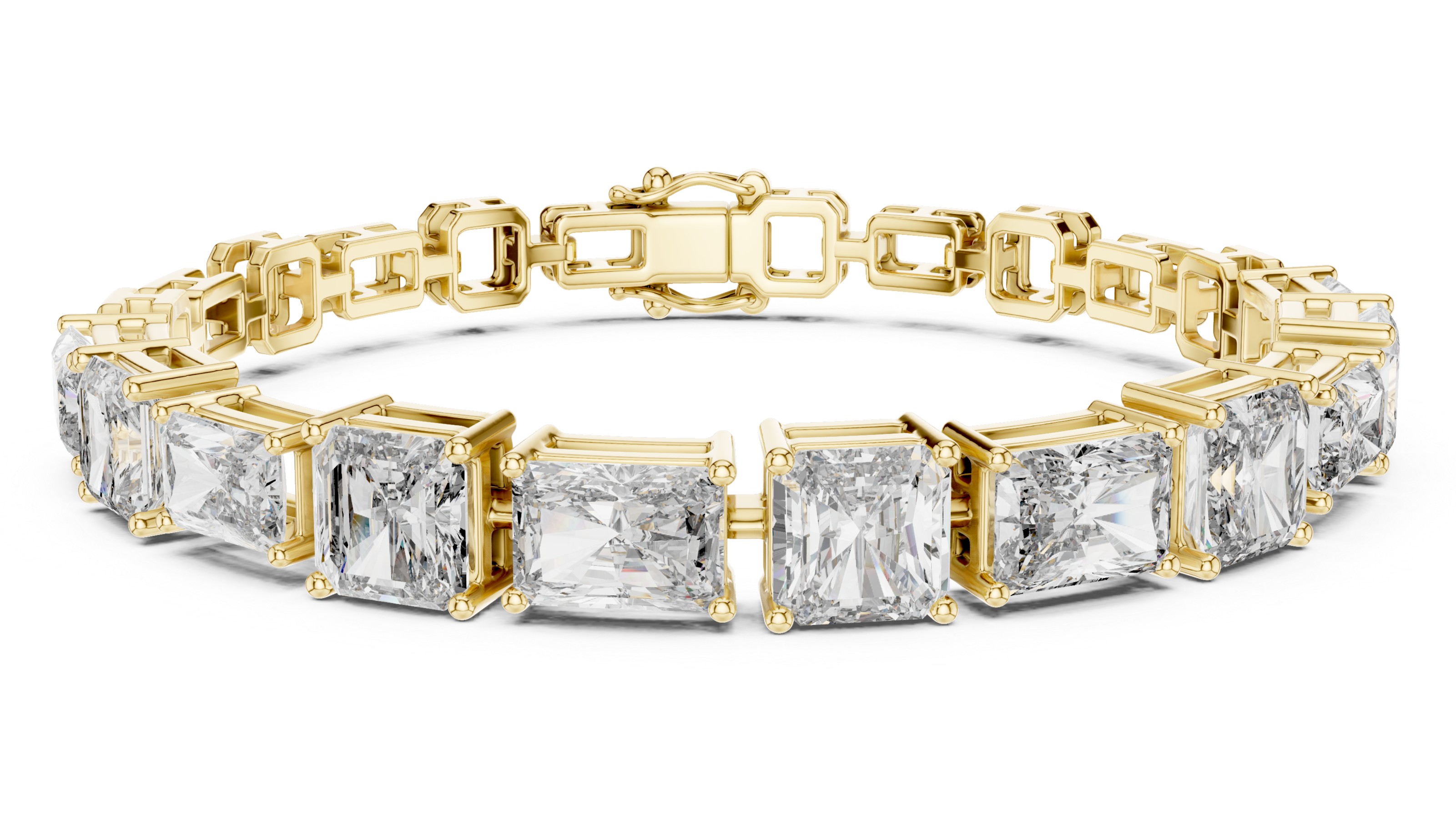 Elegant Rose Gold Diamond Bracelet