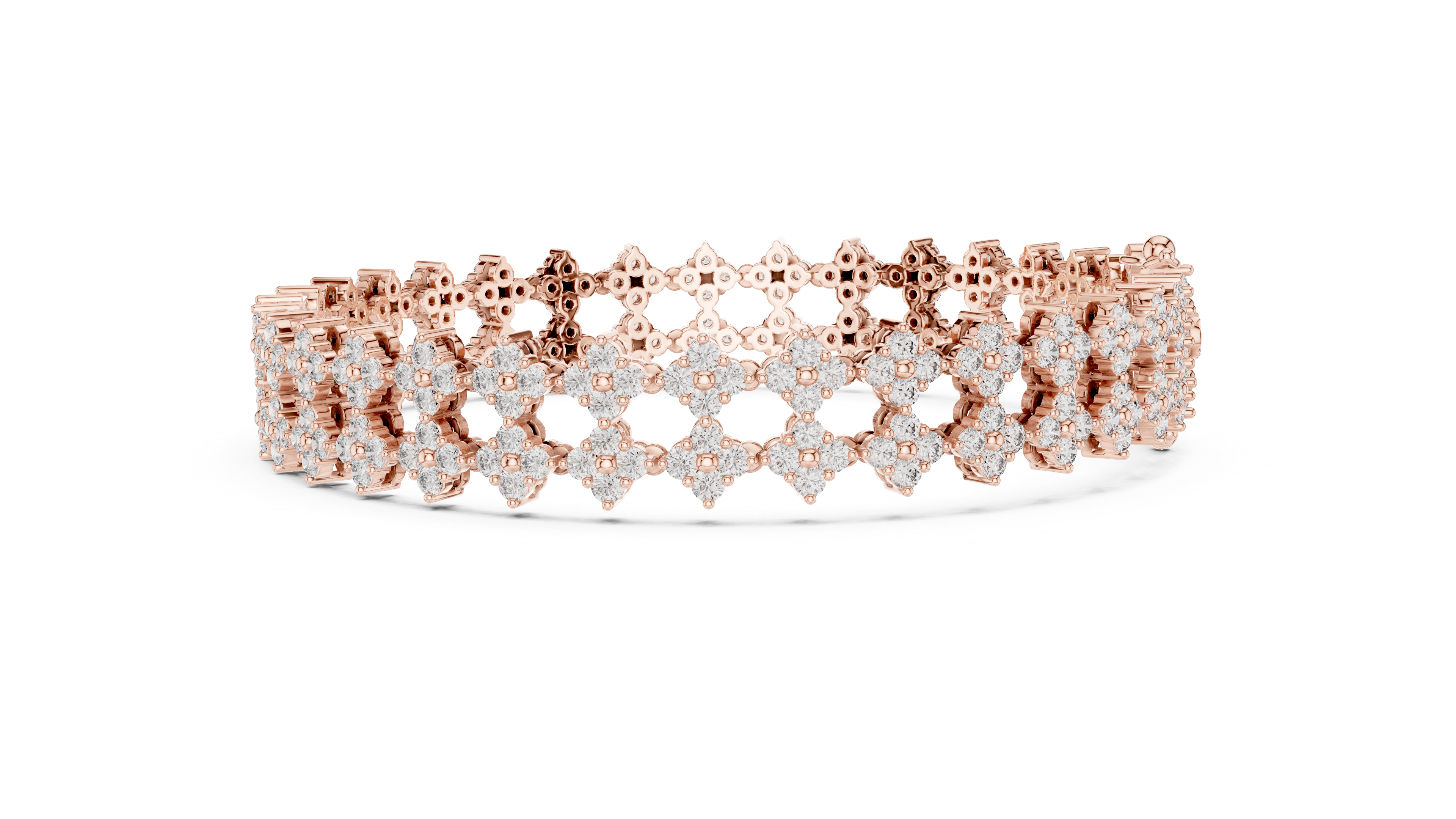 Lattice Diamond Bracelet