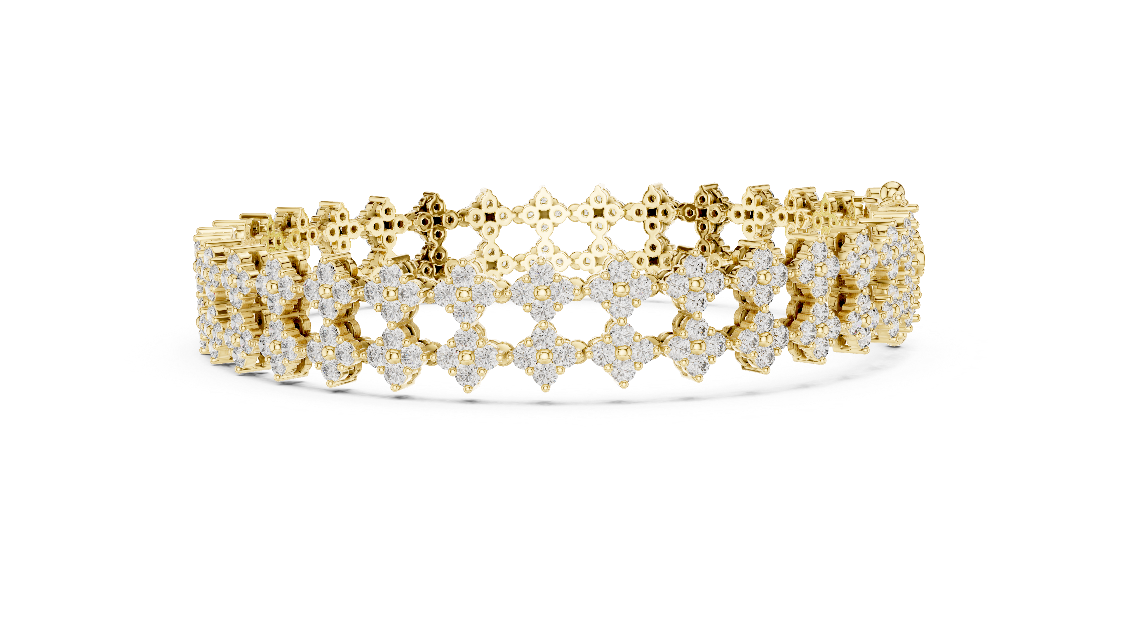 Lattice Diamond Bracelet