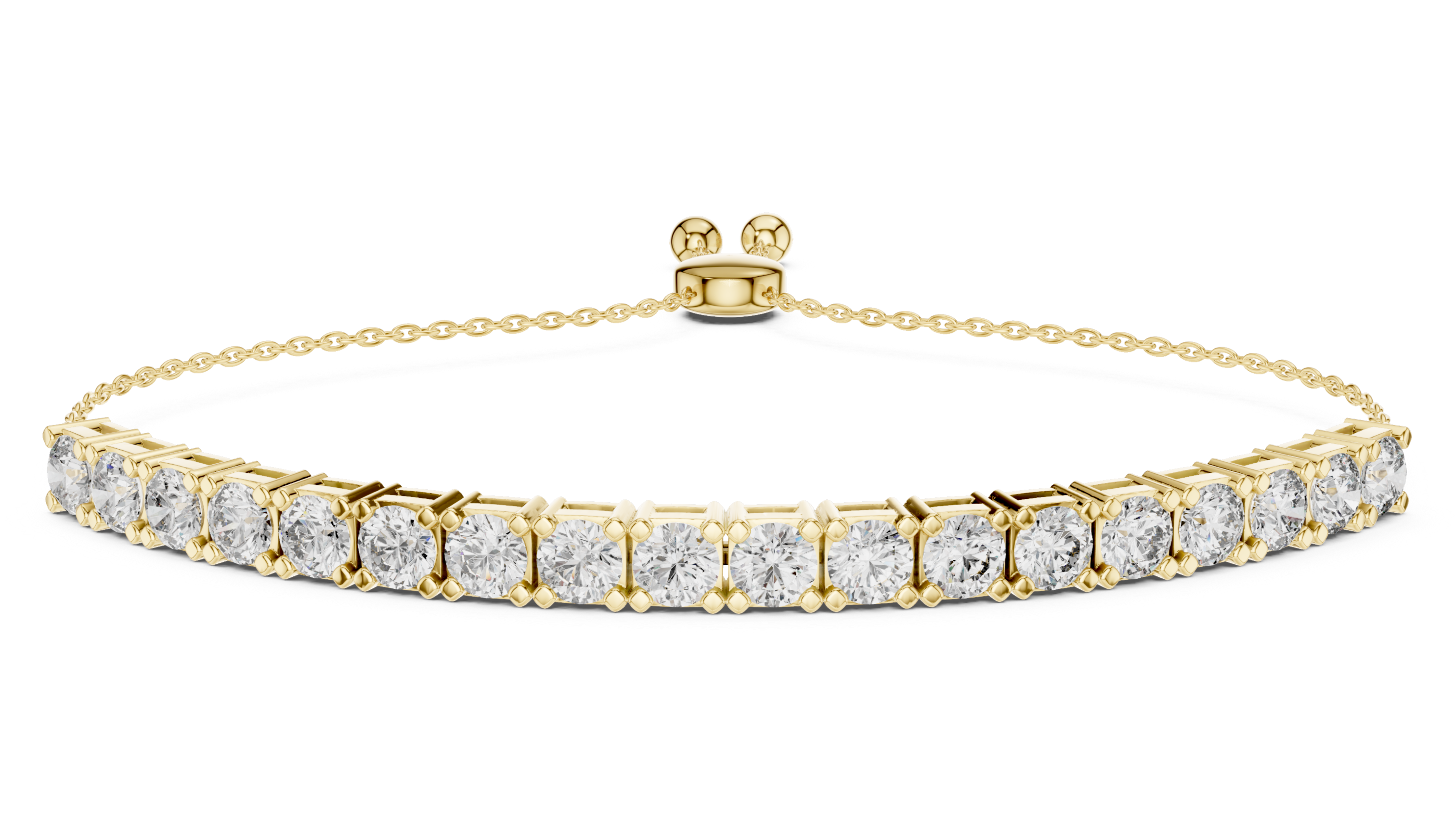 Geometric Elegance: Rose Gold and Diamond Bracelet