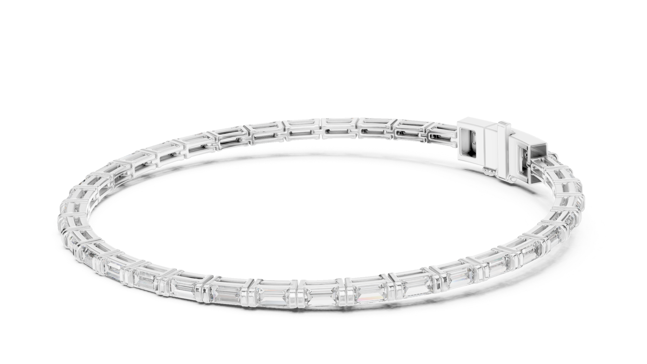 Sleek and Stylish Rose Gold Bracelet