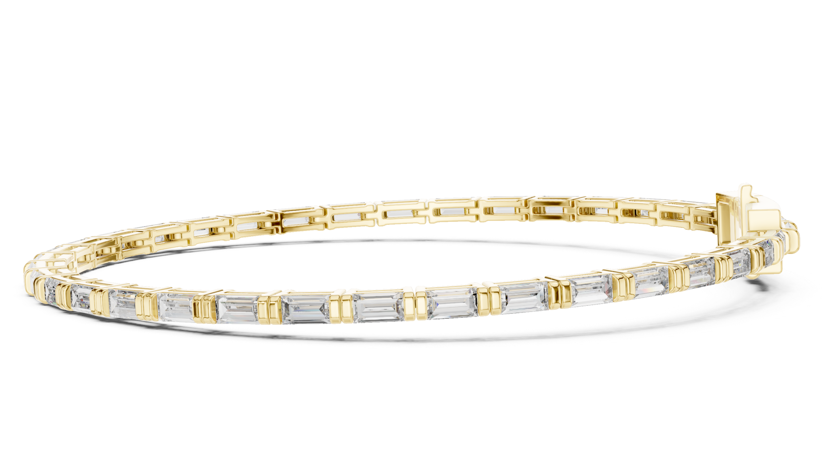 Sleek and Stylish Rose Gold Bracelet