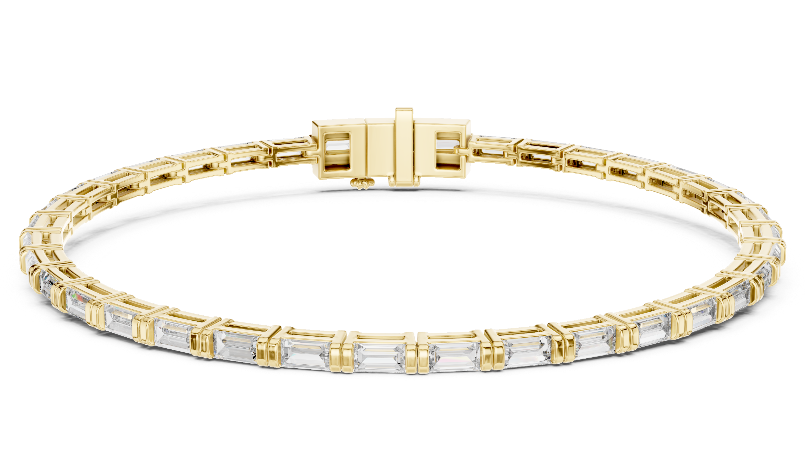 Sleek and Stylish Rose Gold Bracelet