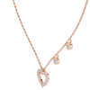 Dazzling Heartbeat Diamond Necklace