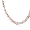 Lustrous Curve Diamond Necklace