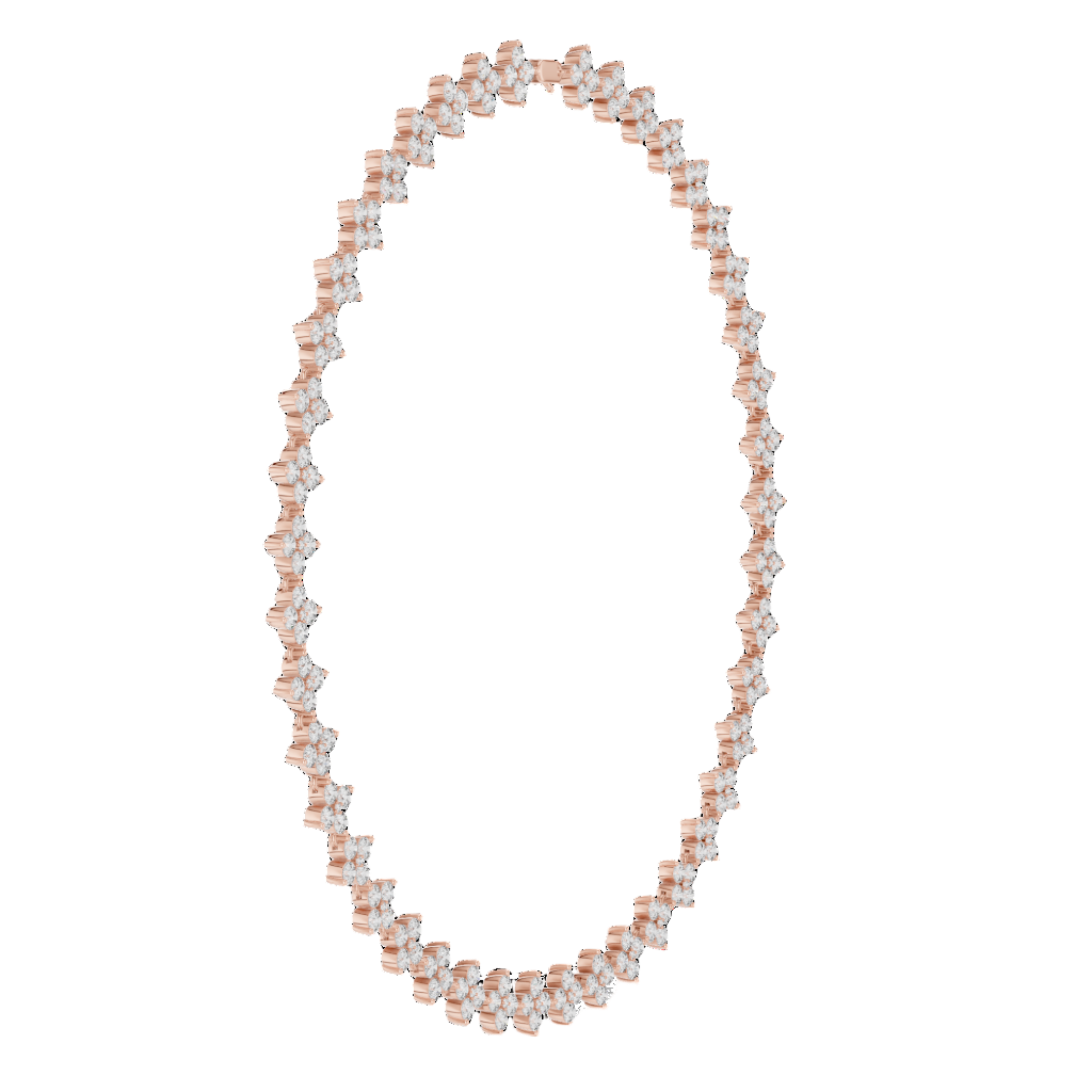 Blossom Symphony Diamond Necklace
