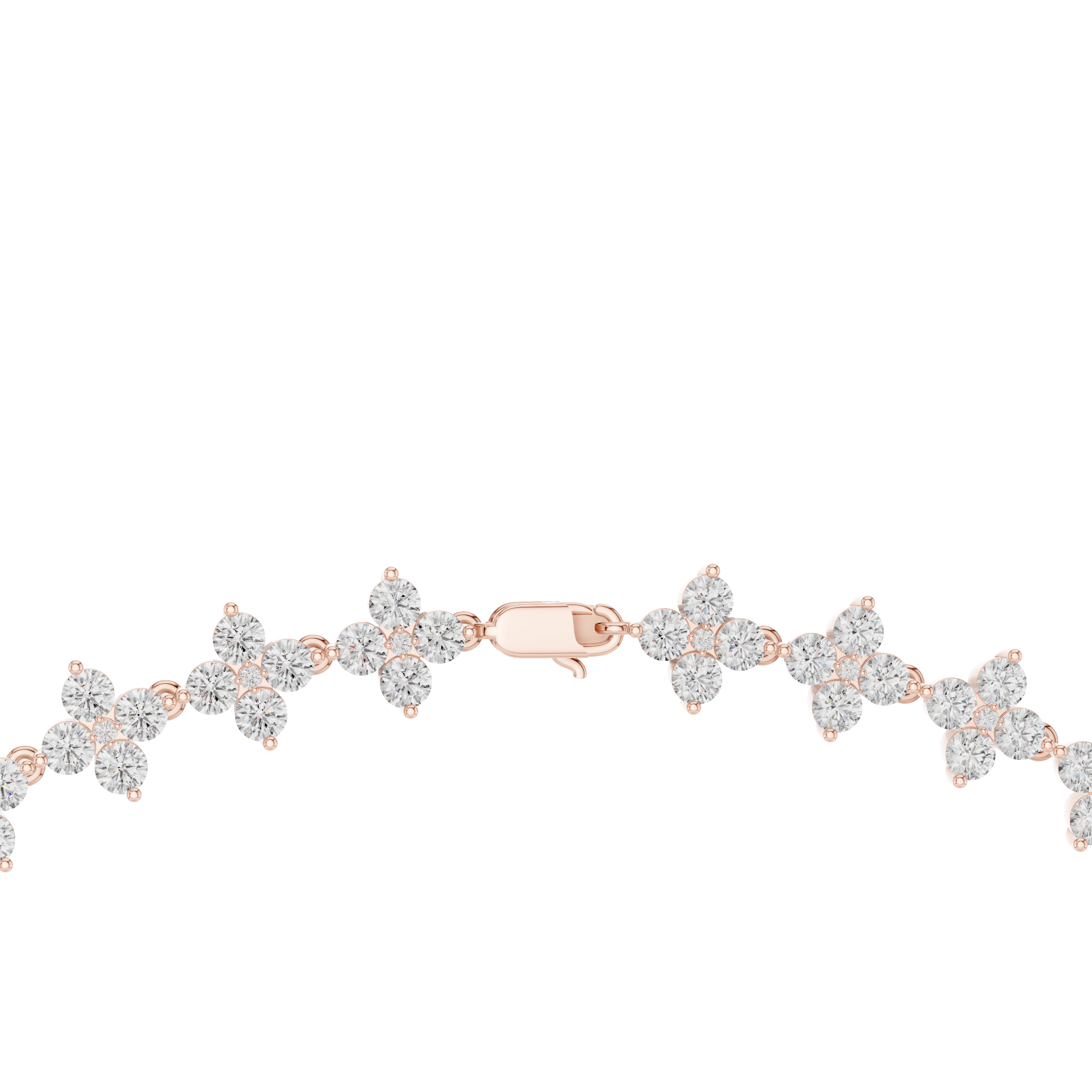 Blossom Symphony Diamond Necklace