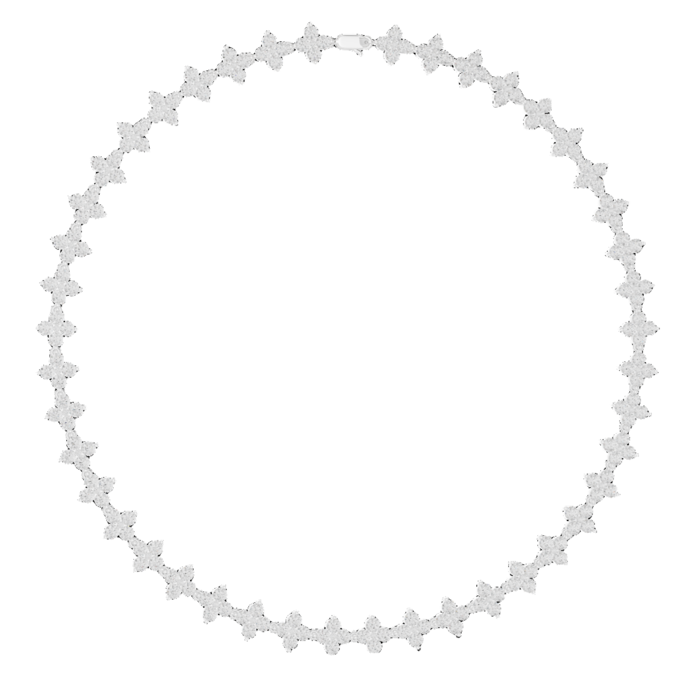 Blossom Symphony Diamond Necklace