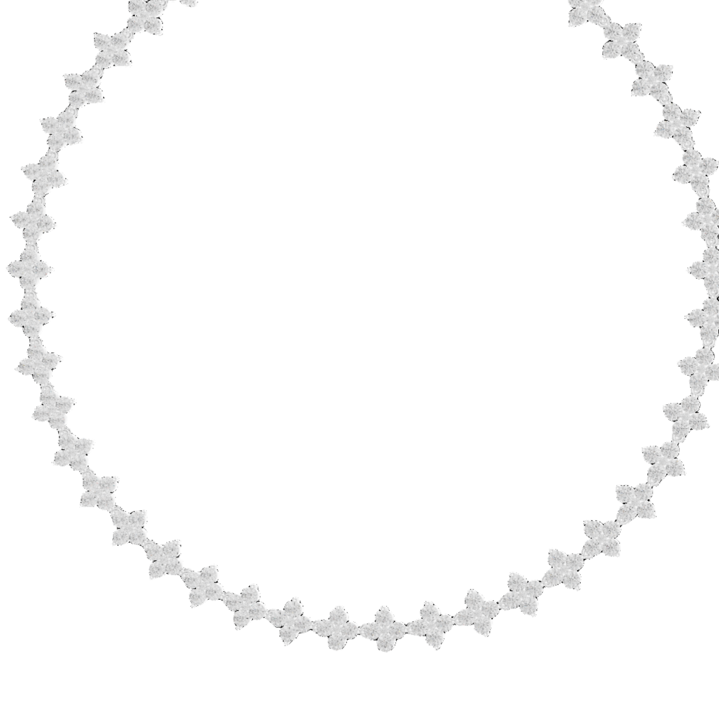 Blossom Symphony Diamond Necklace