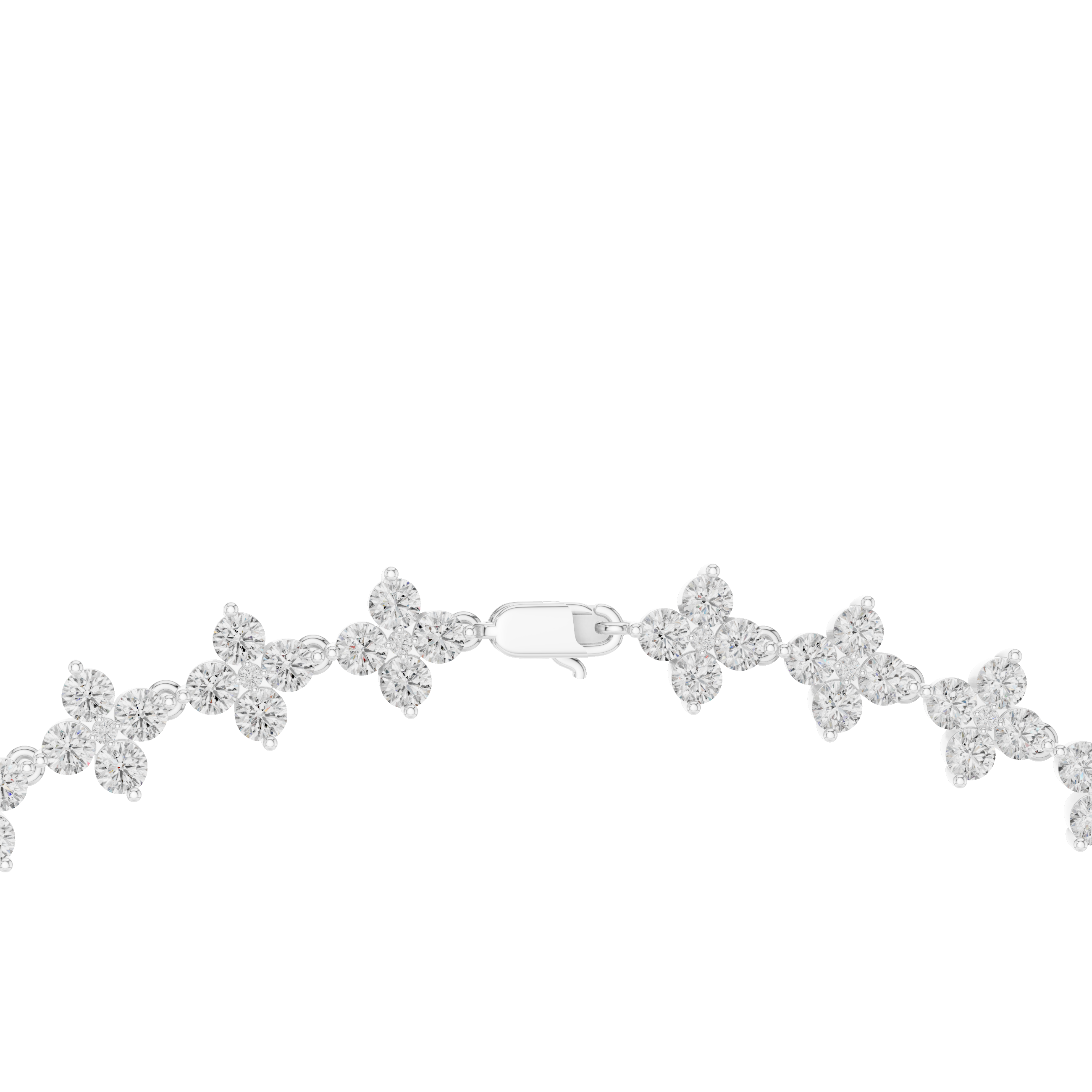 Blossom Symphony Diamond Necklace