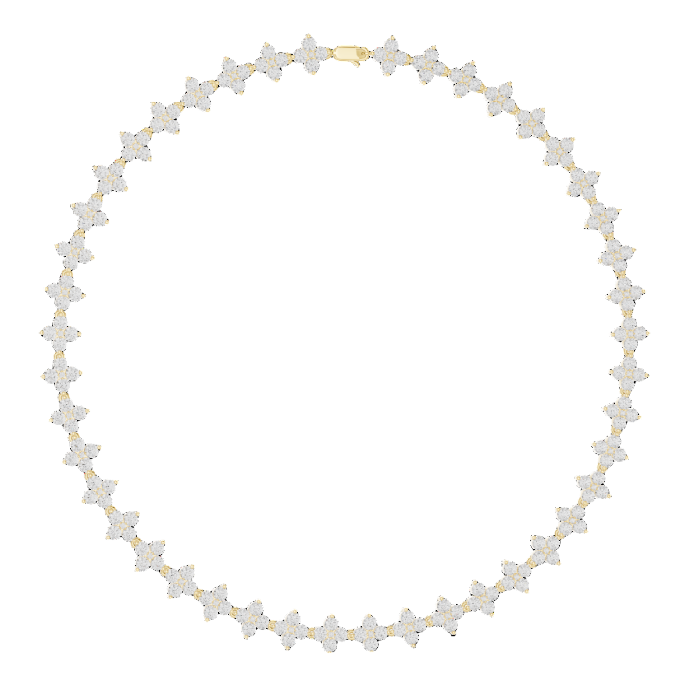 Blossom Symphony Diamond Necklace