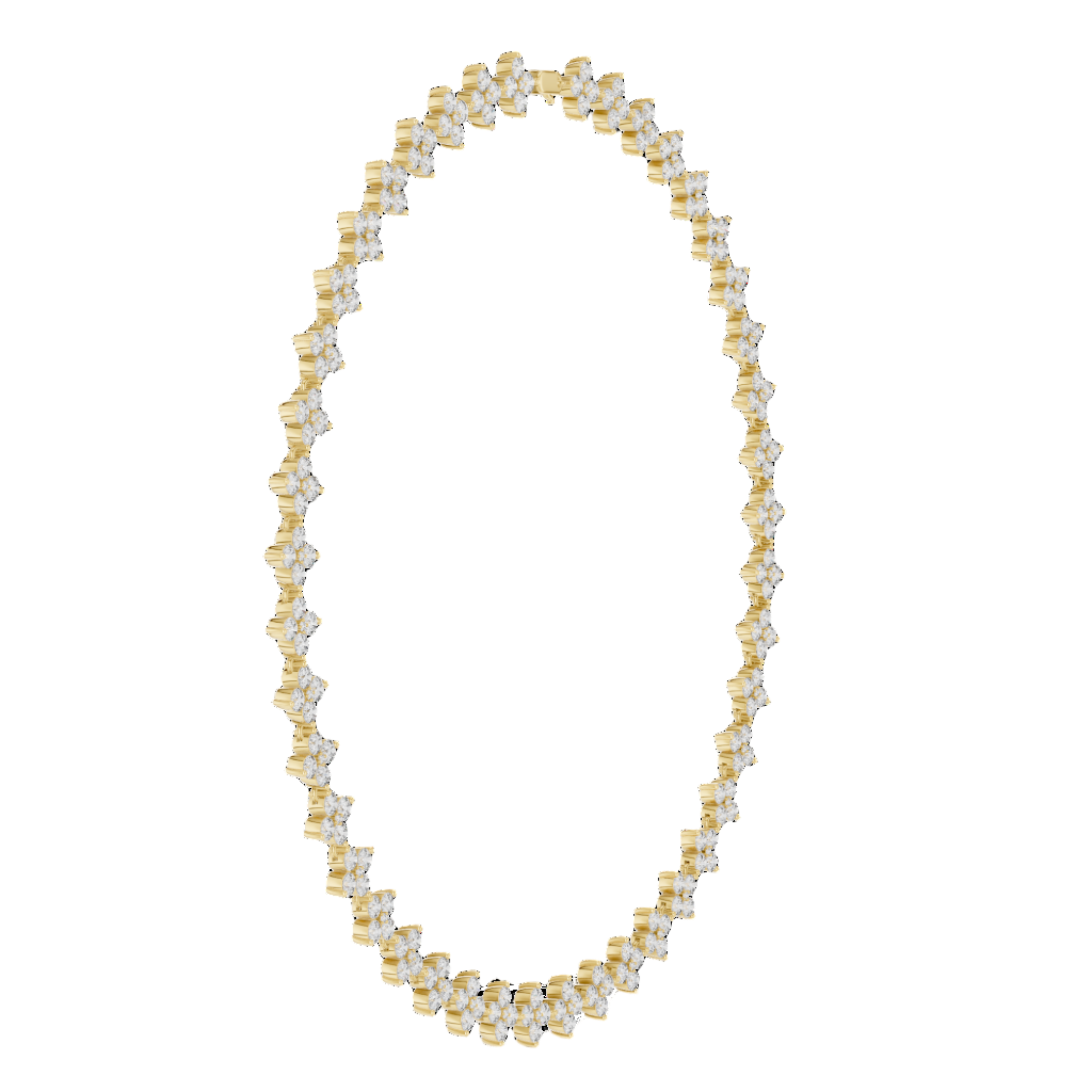 Blossom Symphony Diamond Necklace