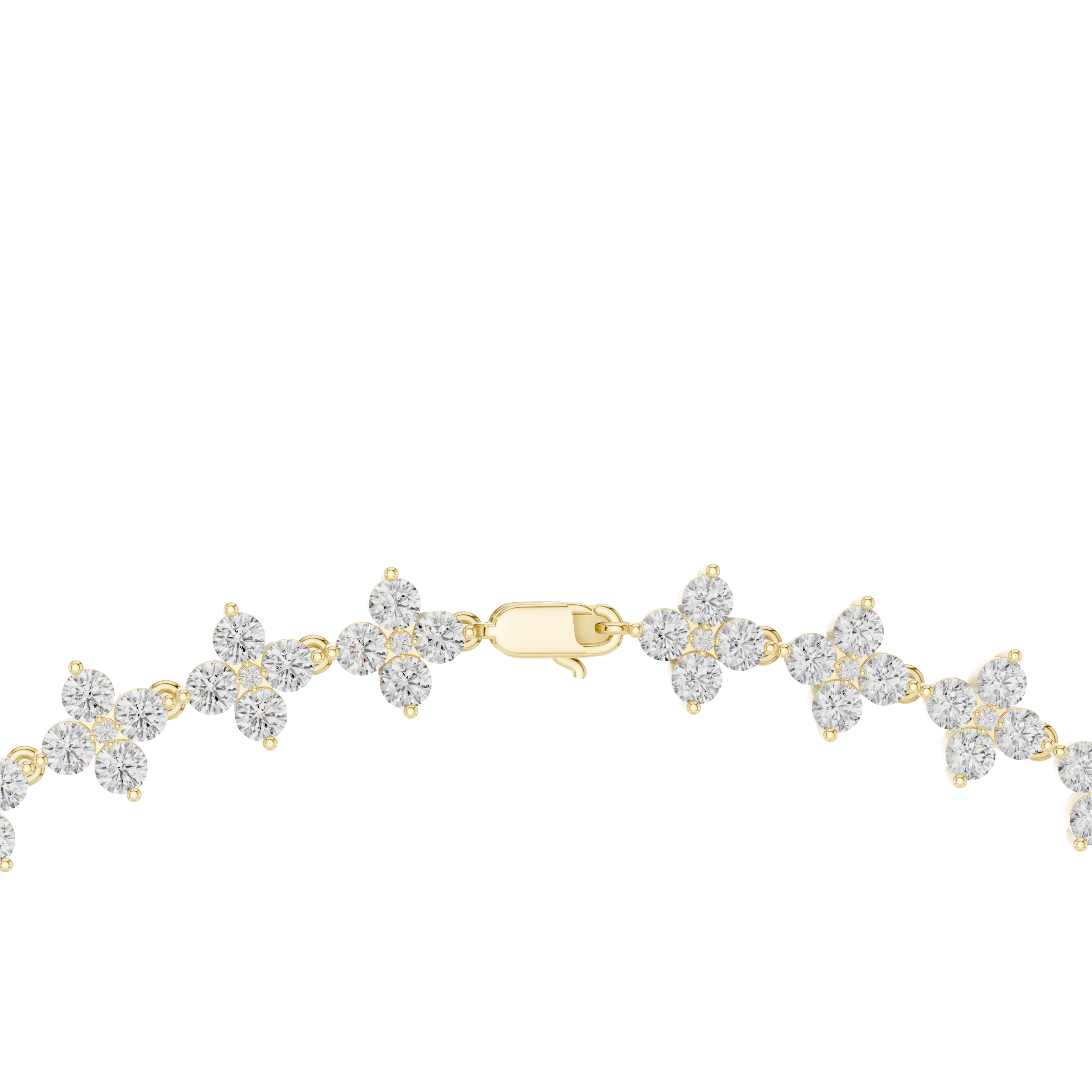 Blossom Symphony Diamond Necklace