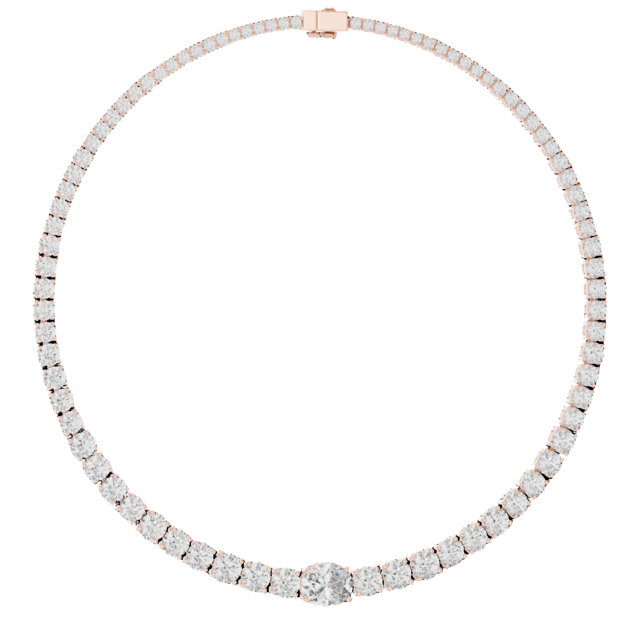 Infinite Shine Diamond Necklace