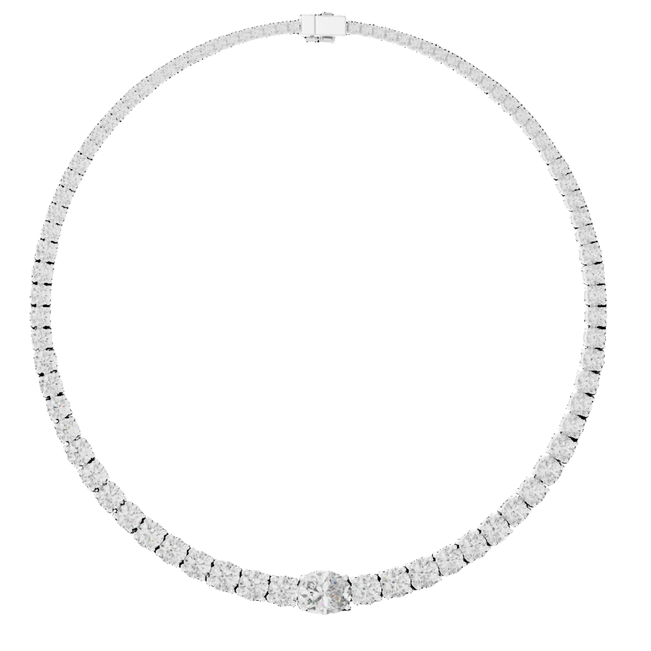 Infinite Shine Diamond Necklace