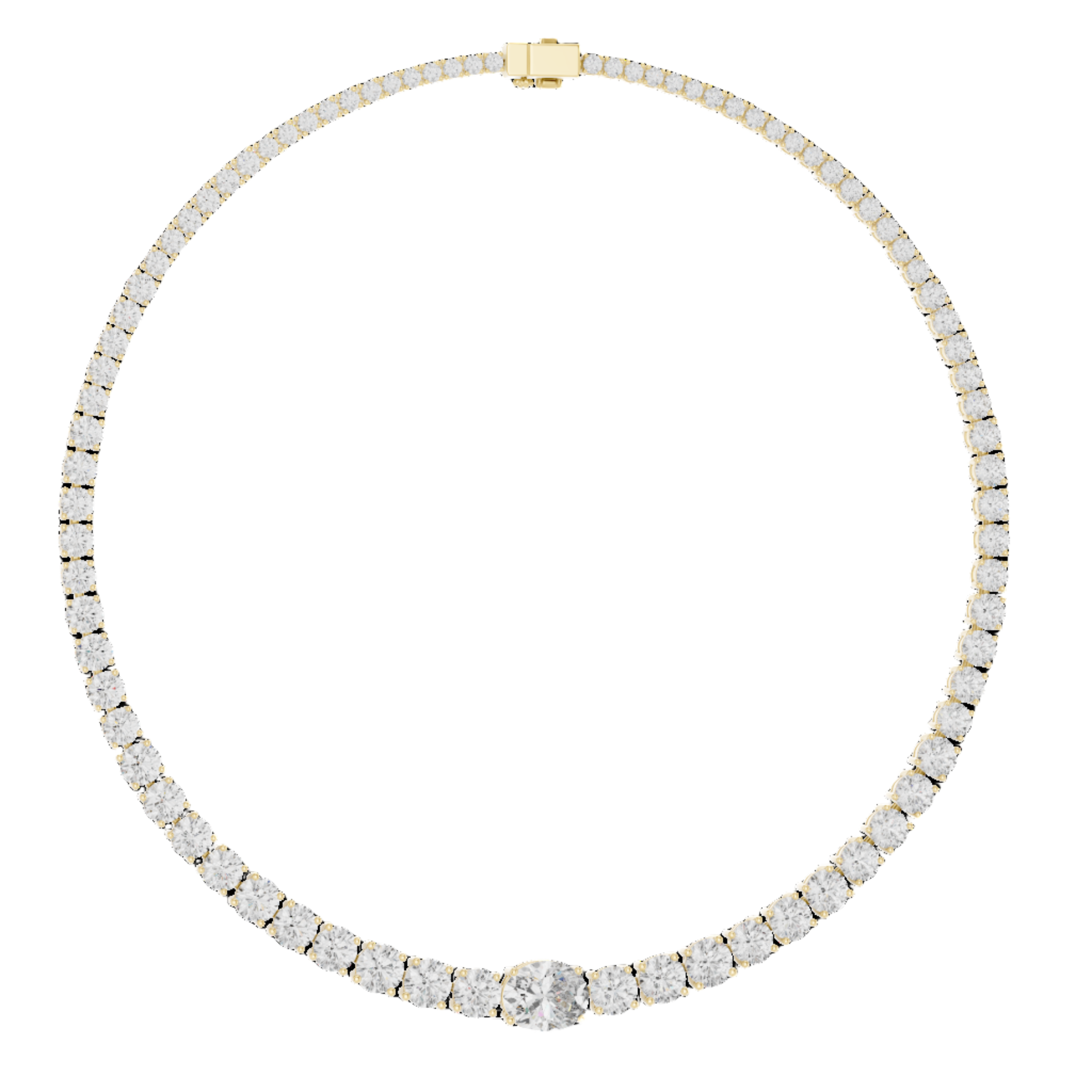 Infinite Shine Diamond Necklace