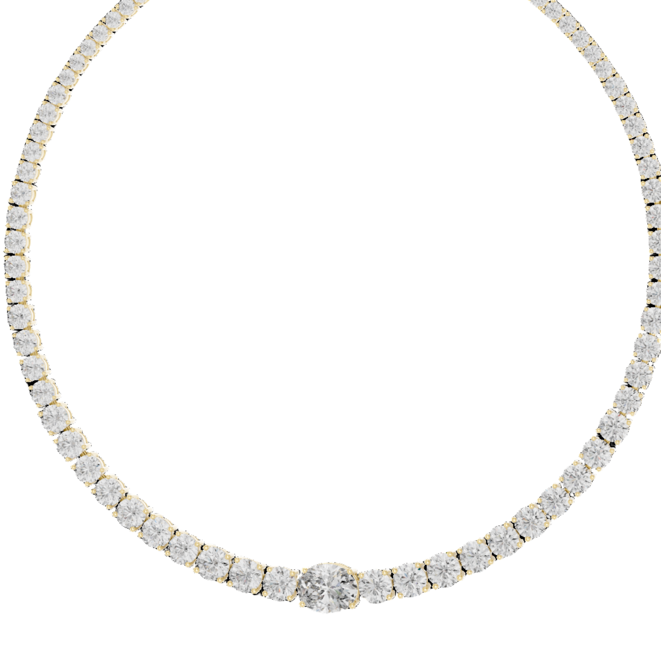 Infinite Shine Diamond Necklace