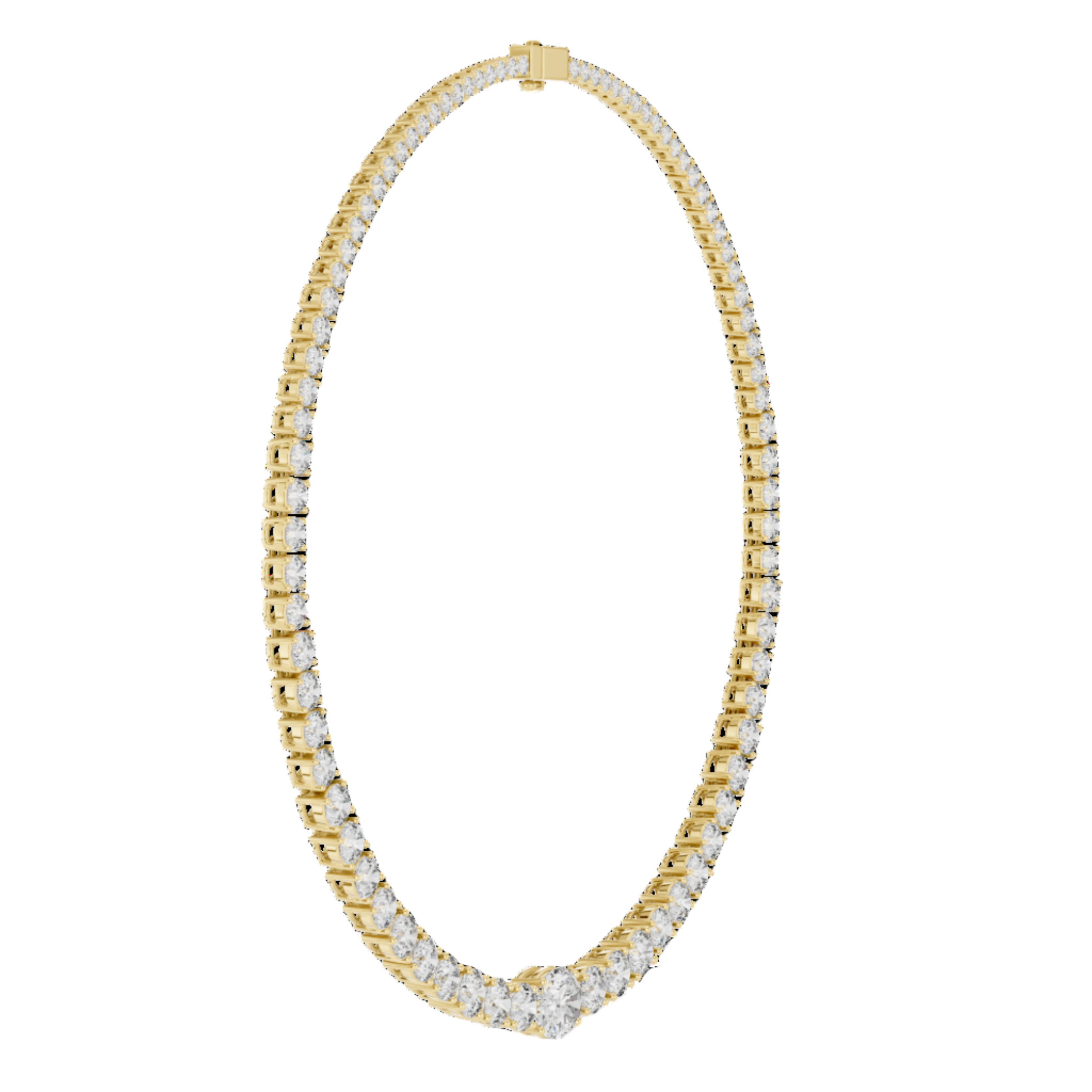 Infinite Shine Diamond Necklace