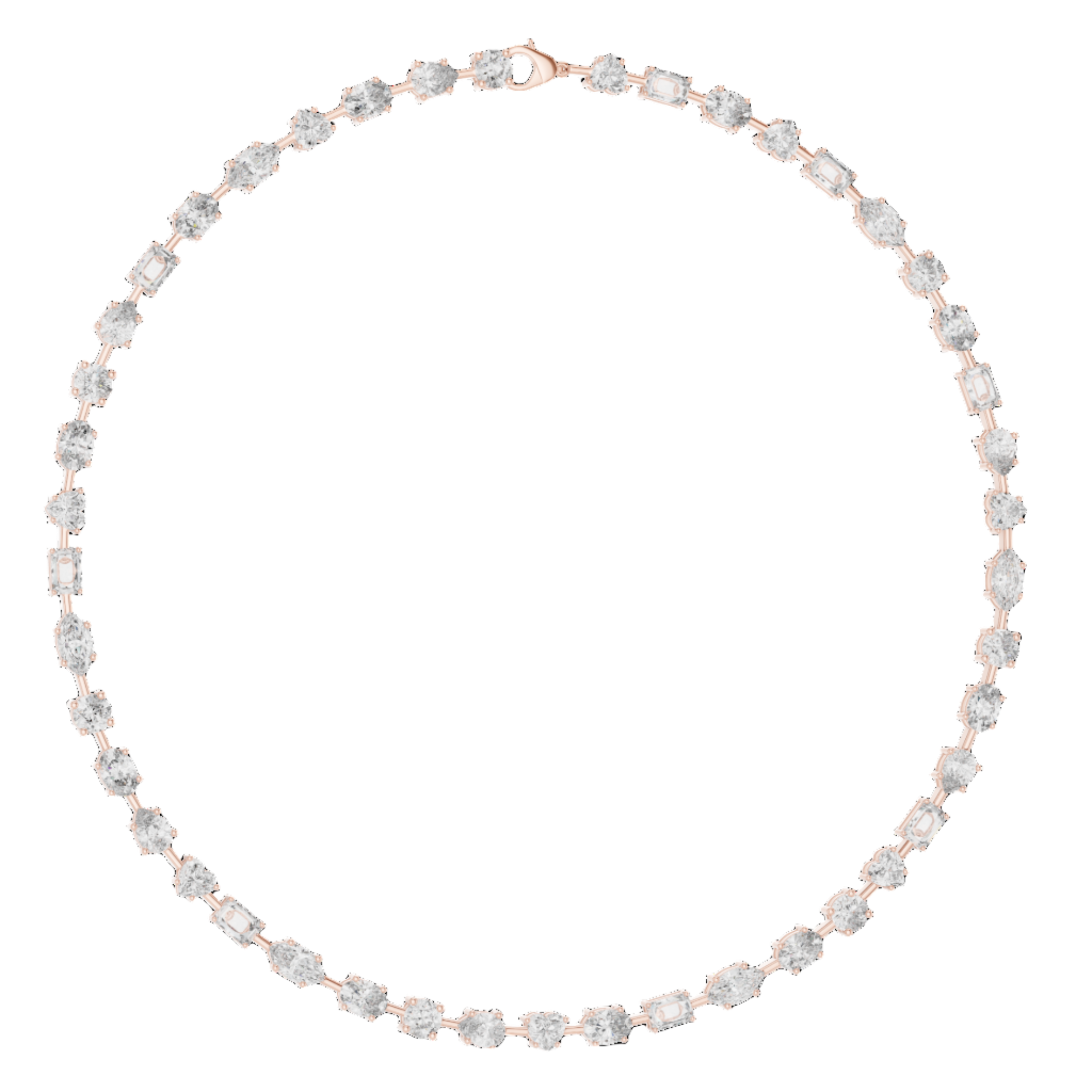Starlit Glow Diamond necklace