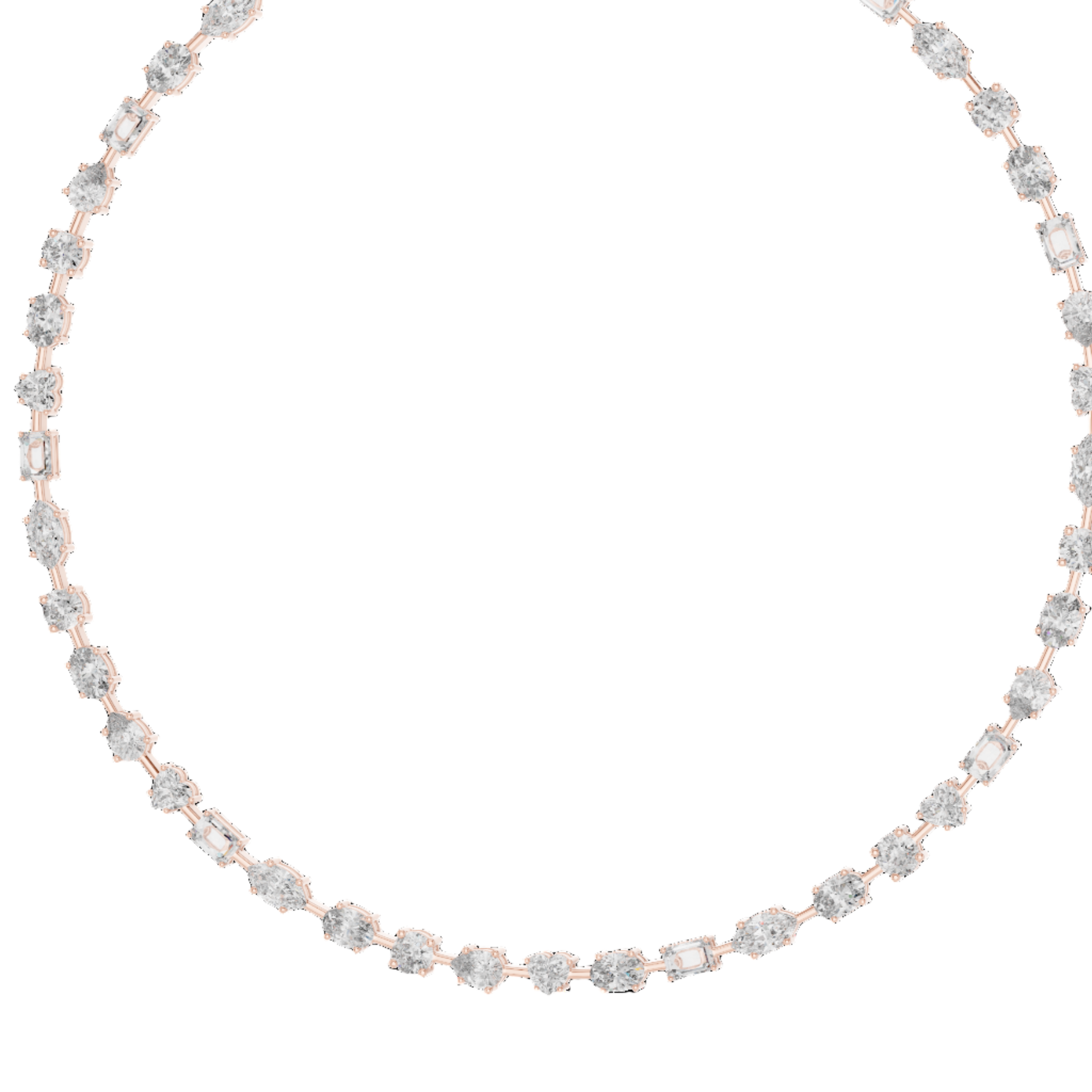 Starlit Glow Diamond necklace