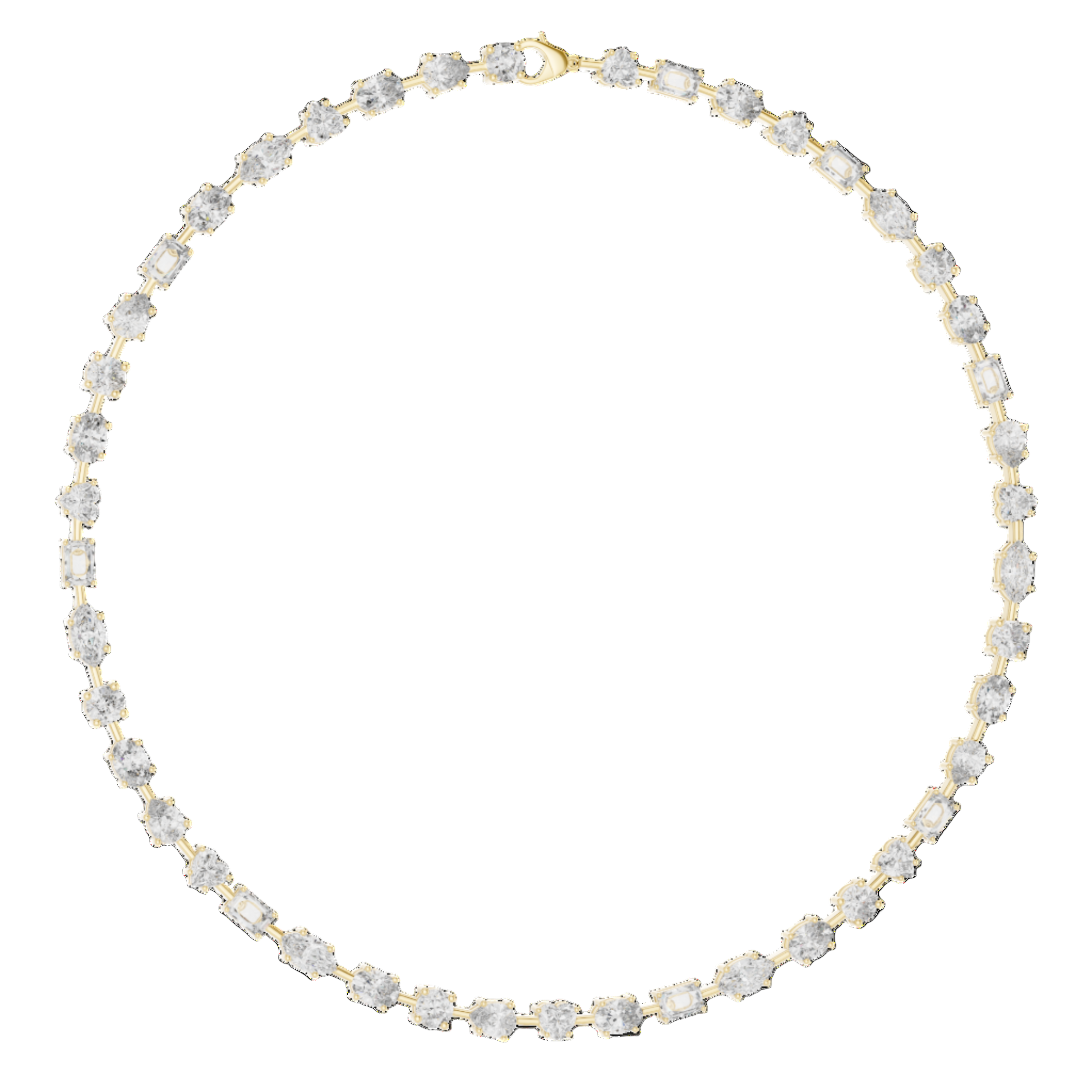 Starlit Glow Diamond necklace