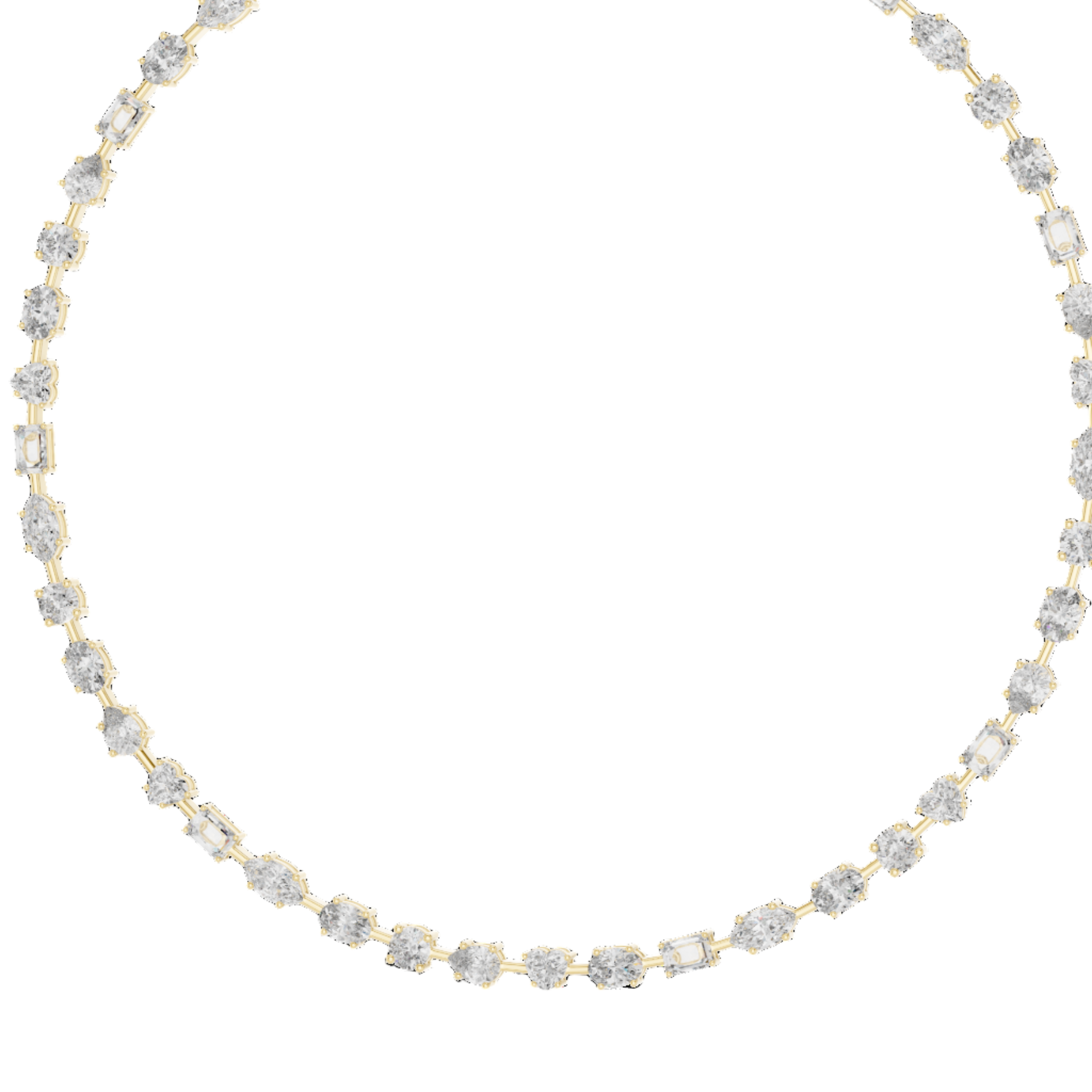 Starlit Glow Diamond necklace