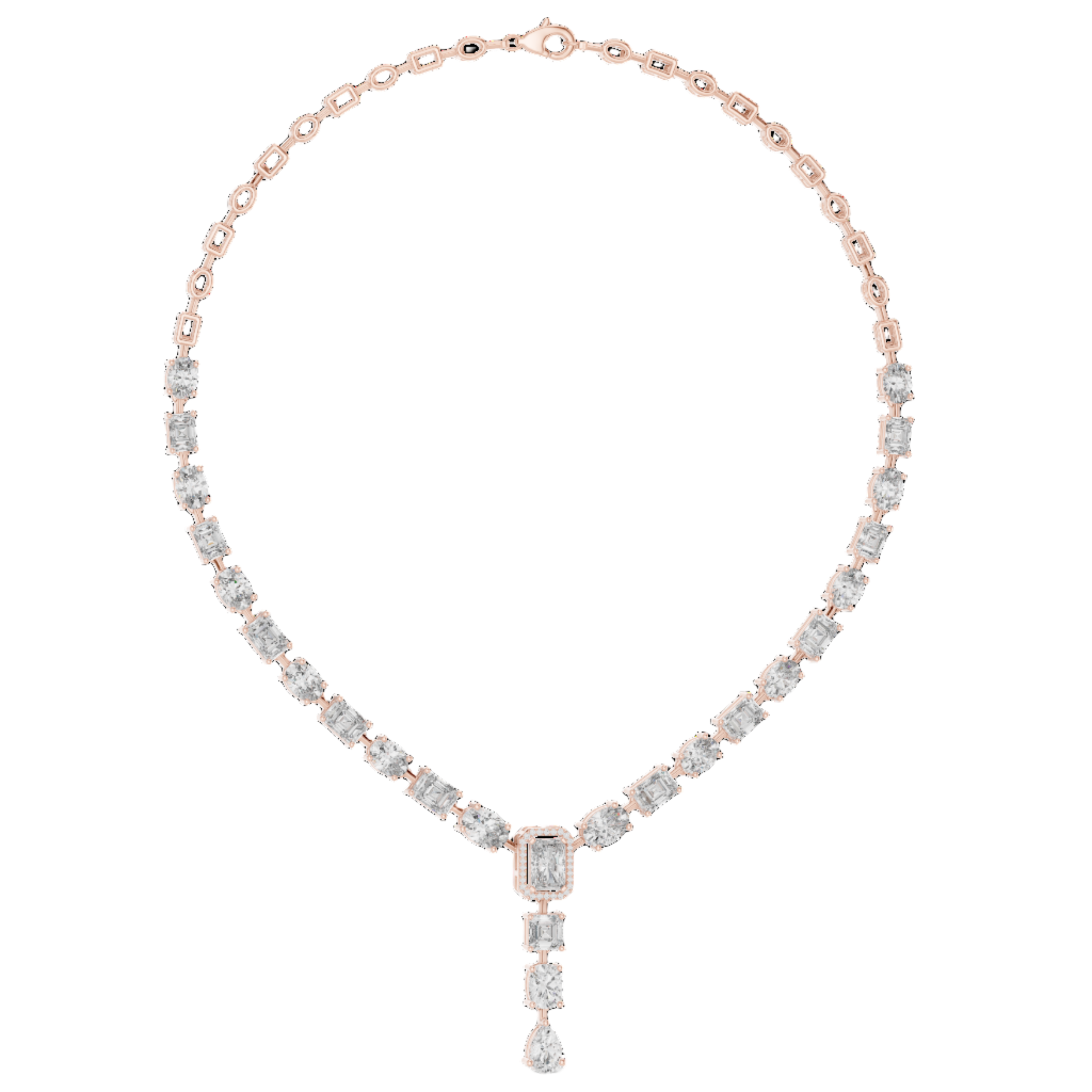 The Solara Y-Drop Empress Necklace