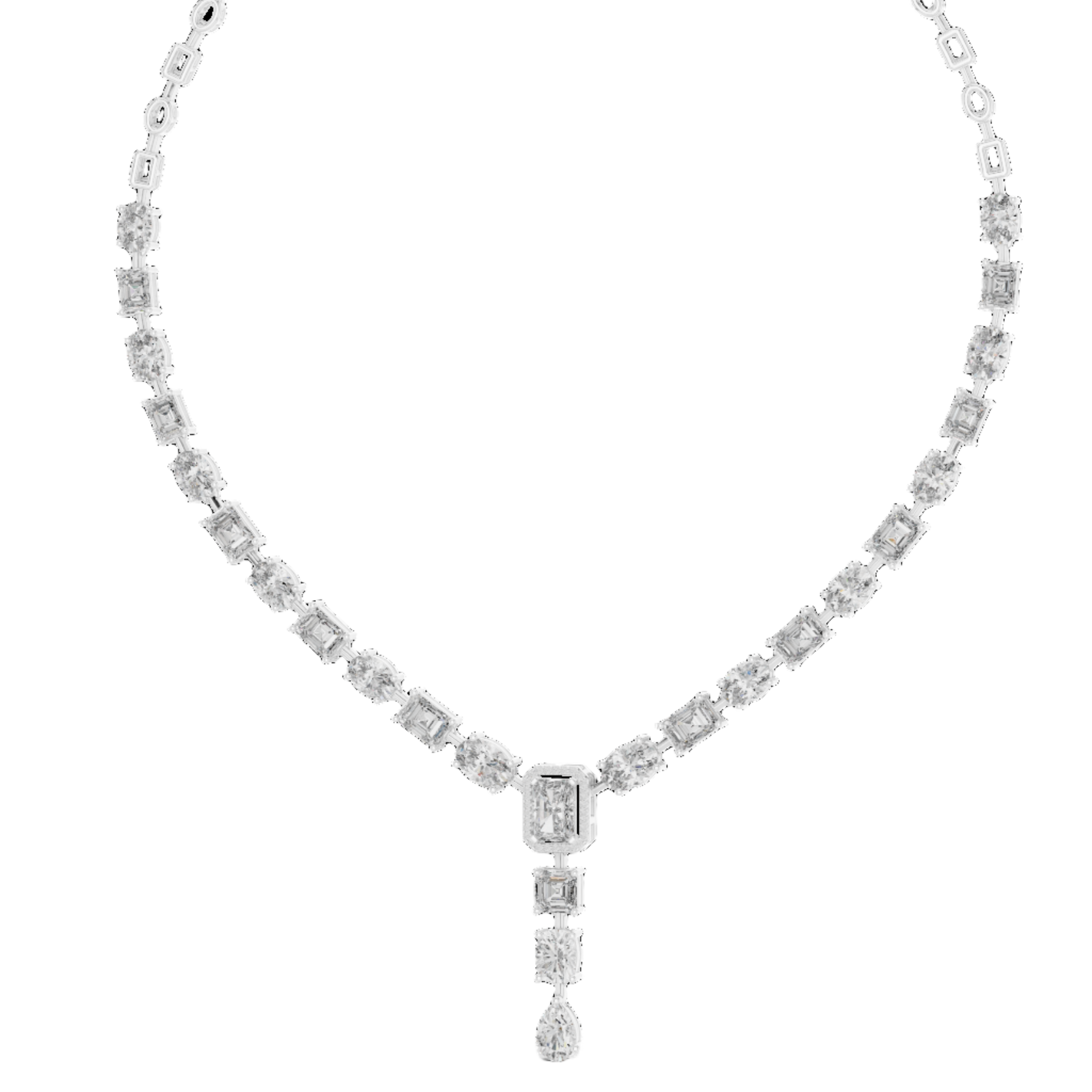 The Solara Y-Drop Empress Necklace