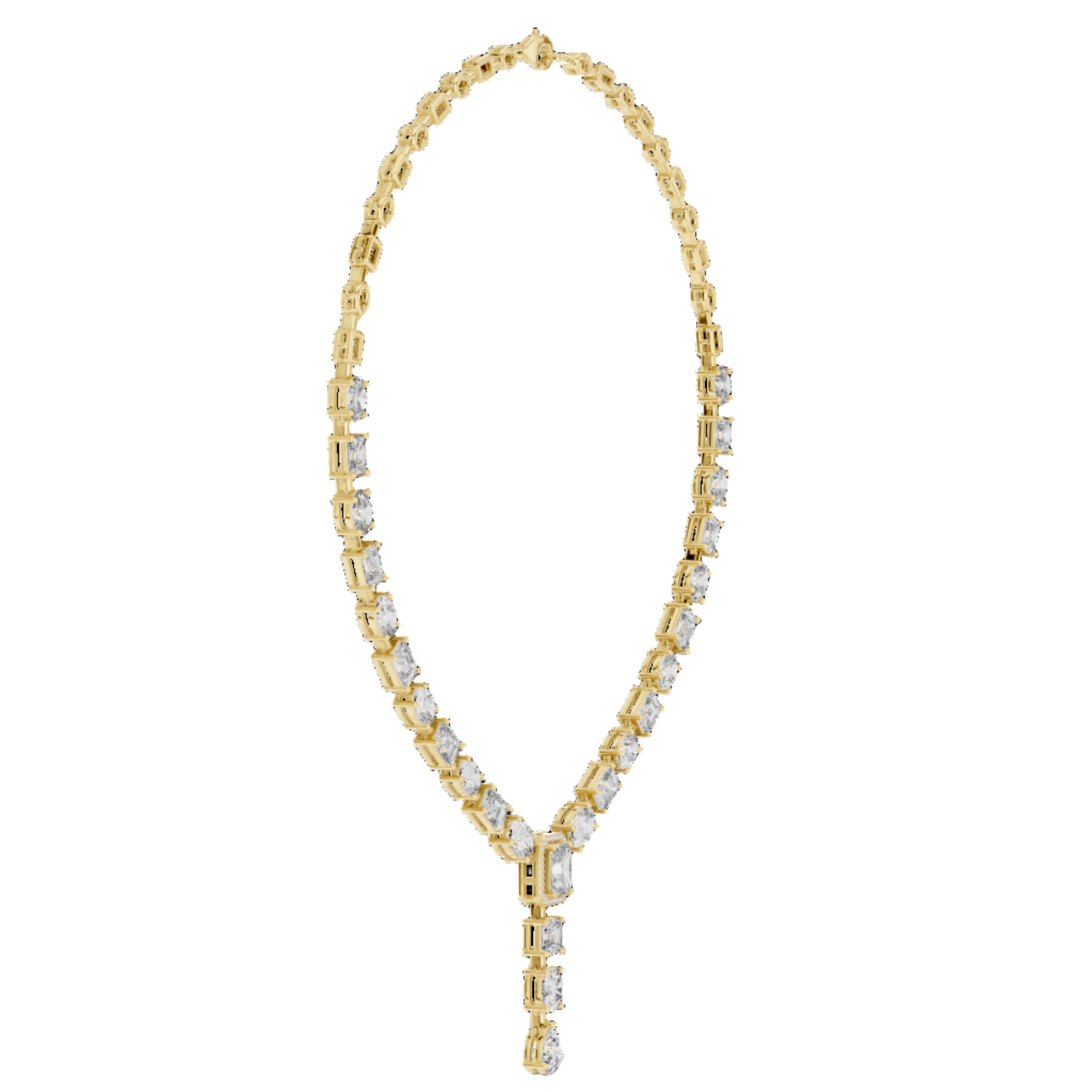 The Solara Y-Drop Empress Necklace