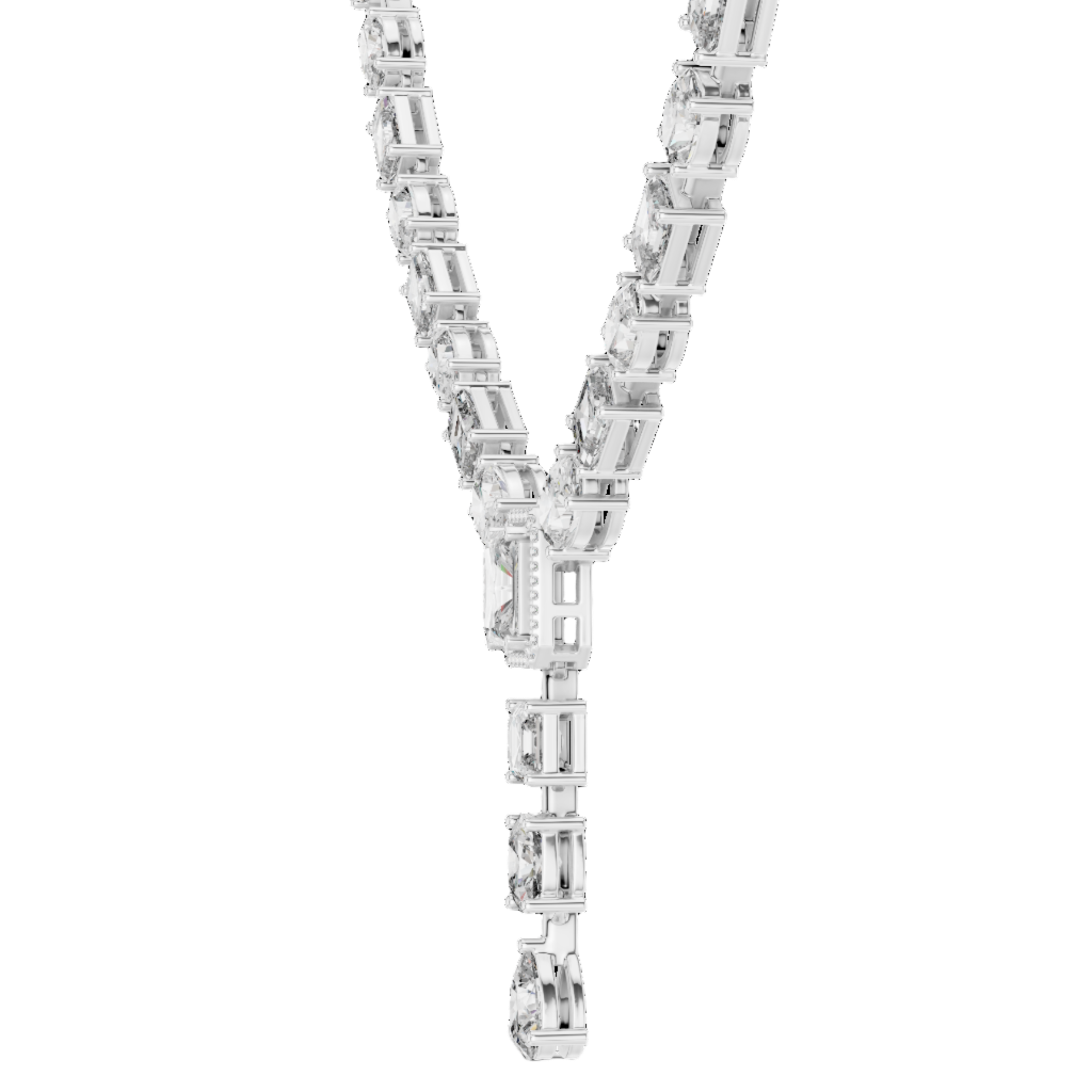Regal Drop Diamond Necklace''