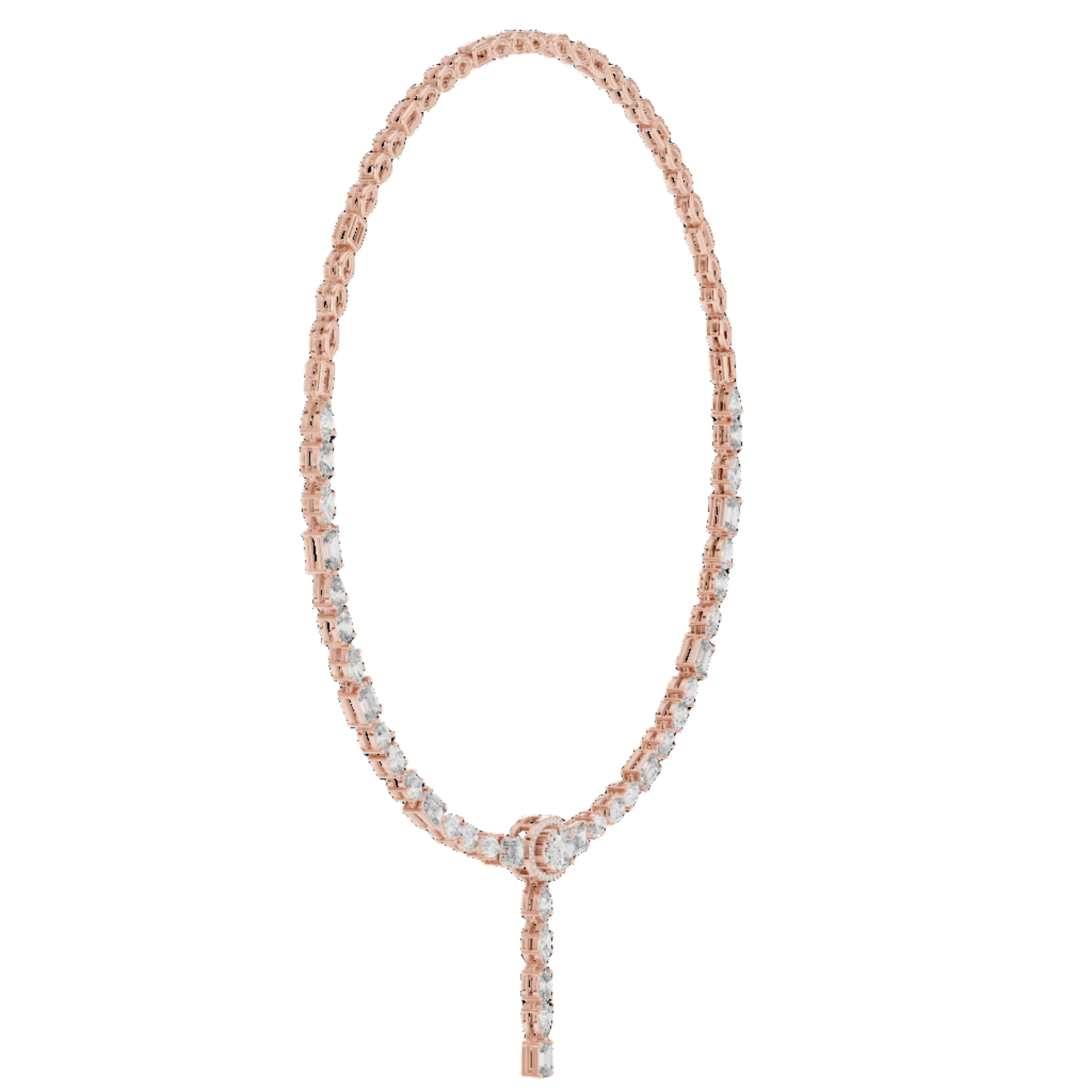 Celestial Radiance Drop Necklace