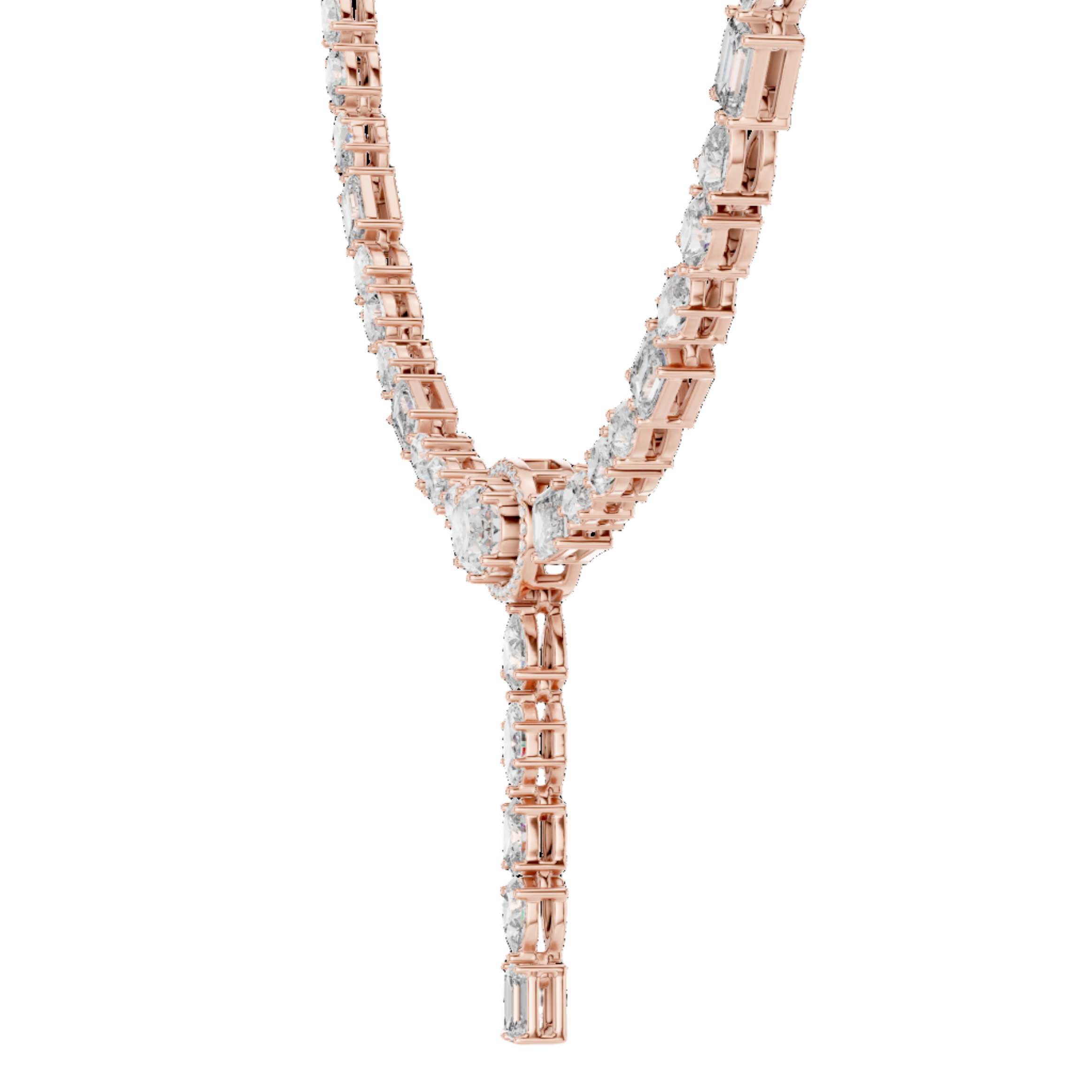 Golden Grace Diamond Necklace