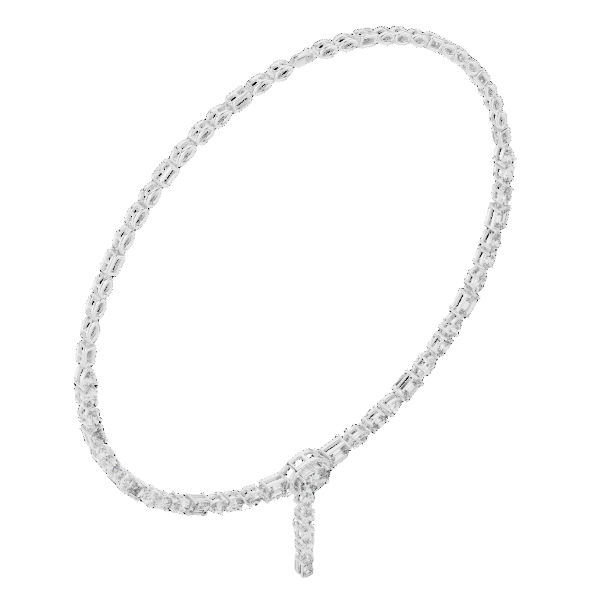 Golden Grace Diamond Necklace