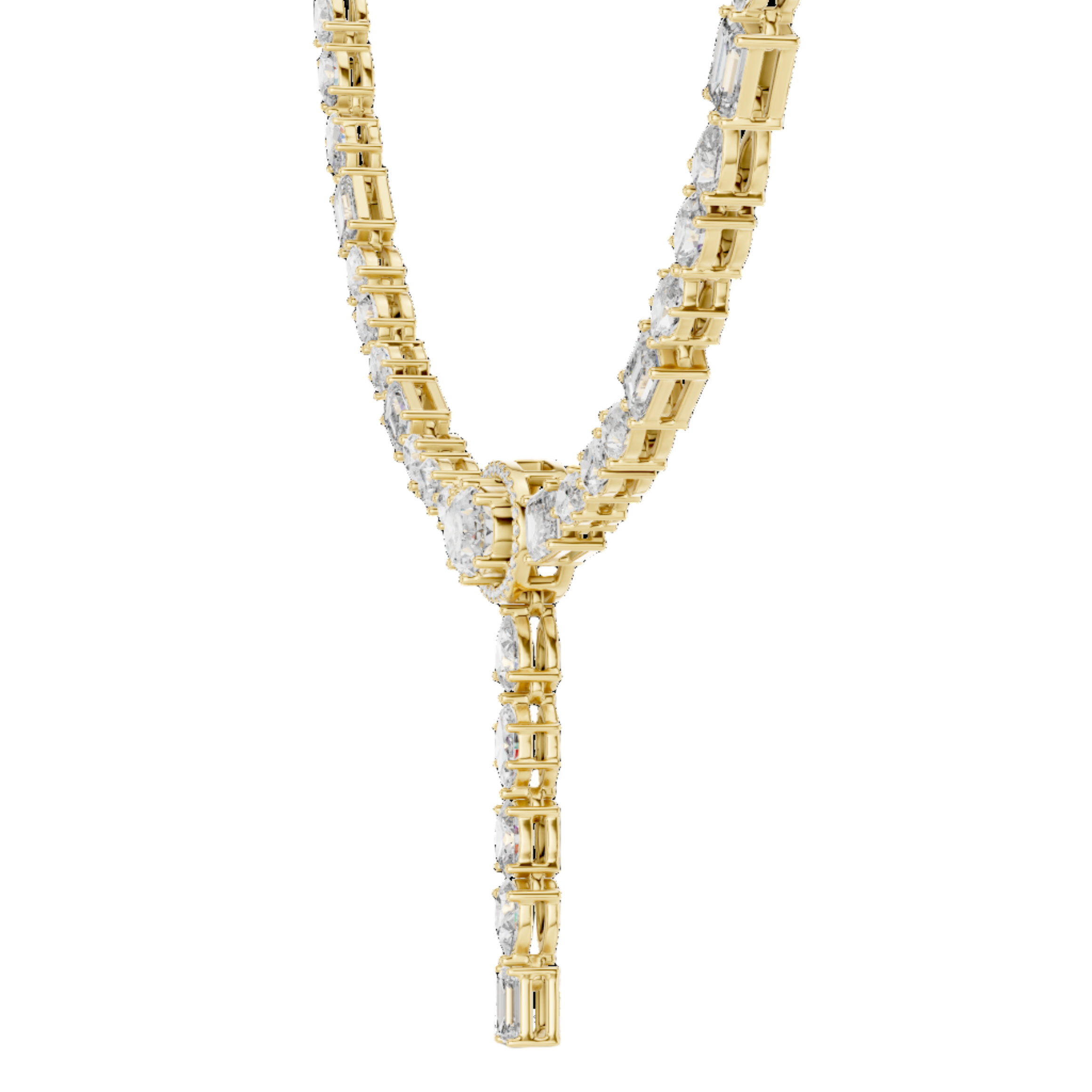 Golden Grace Diamond Necklace