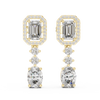 Royal Halo Statement Earrings