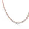 Lustrous Line Diamond Necklace