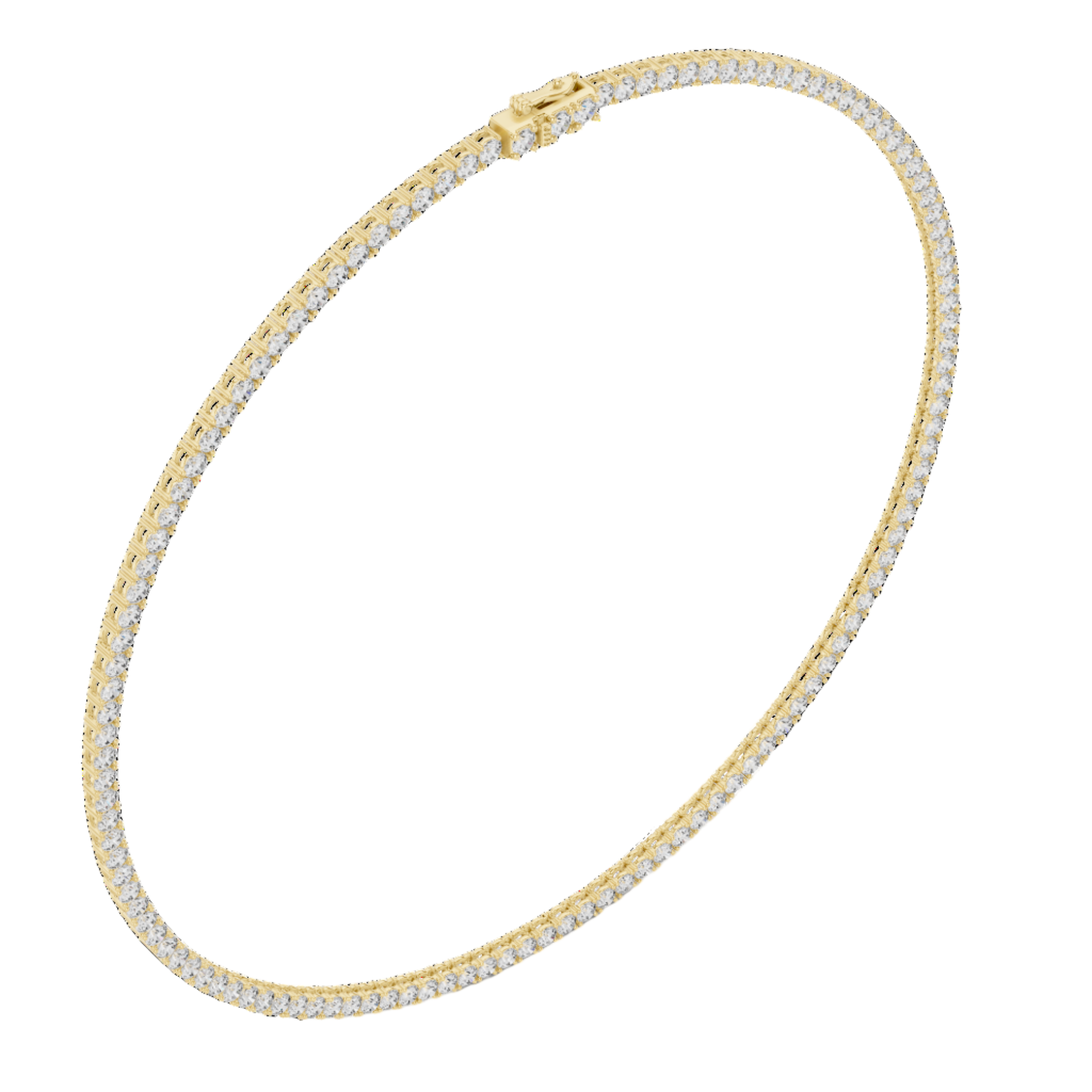 Lustrous Line Diamond Necklace