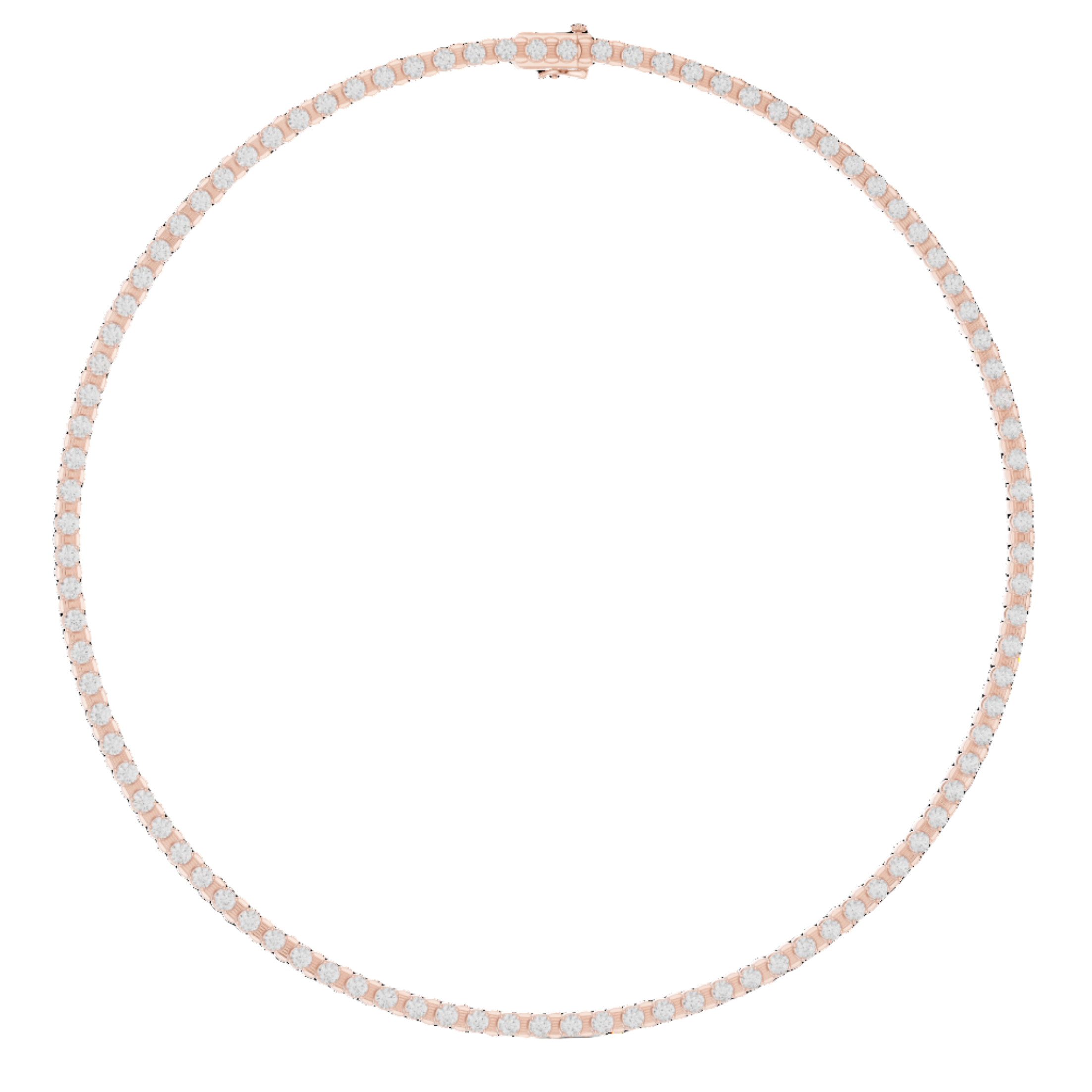 Celestial Glow Bezel Necklace