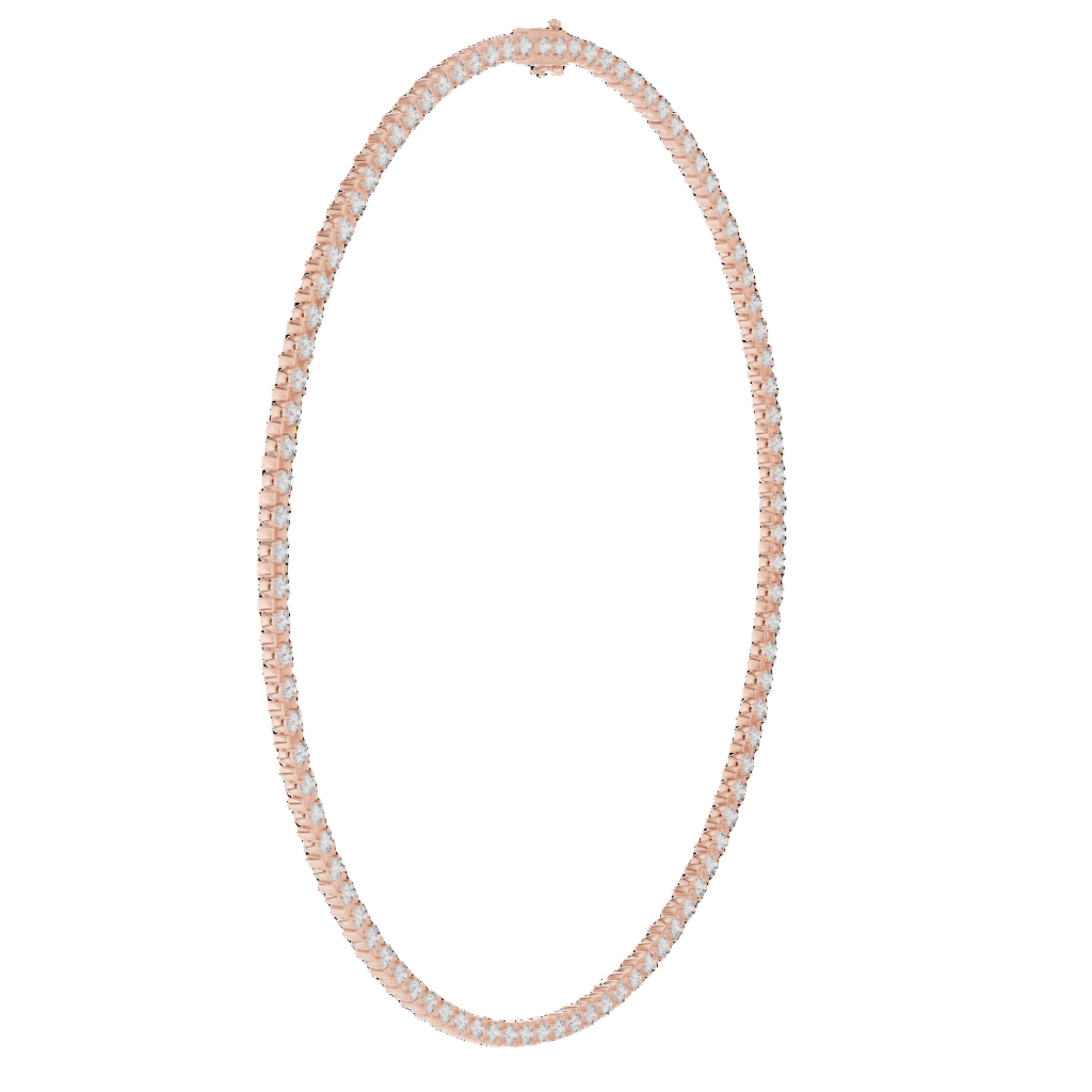 Celestial Glow Bezel Necklace