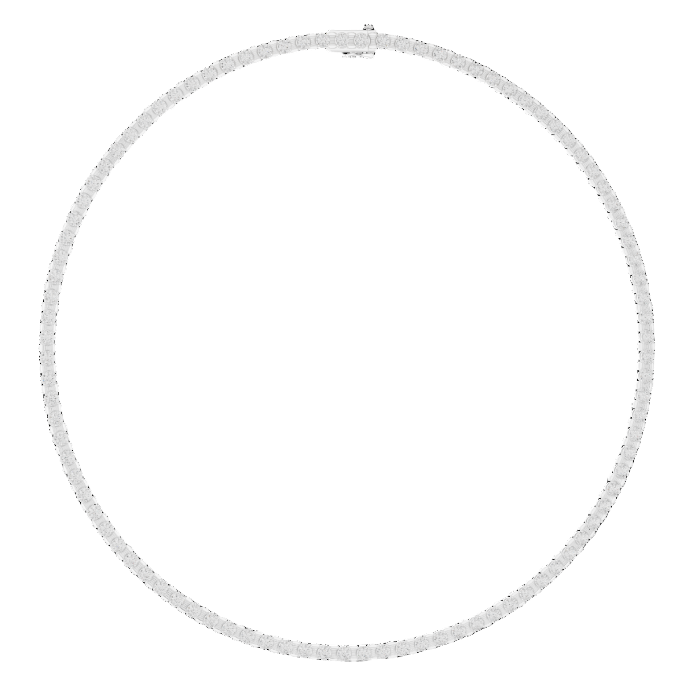 Celestial Glow Bezel Necklace