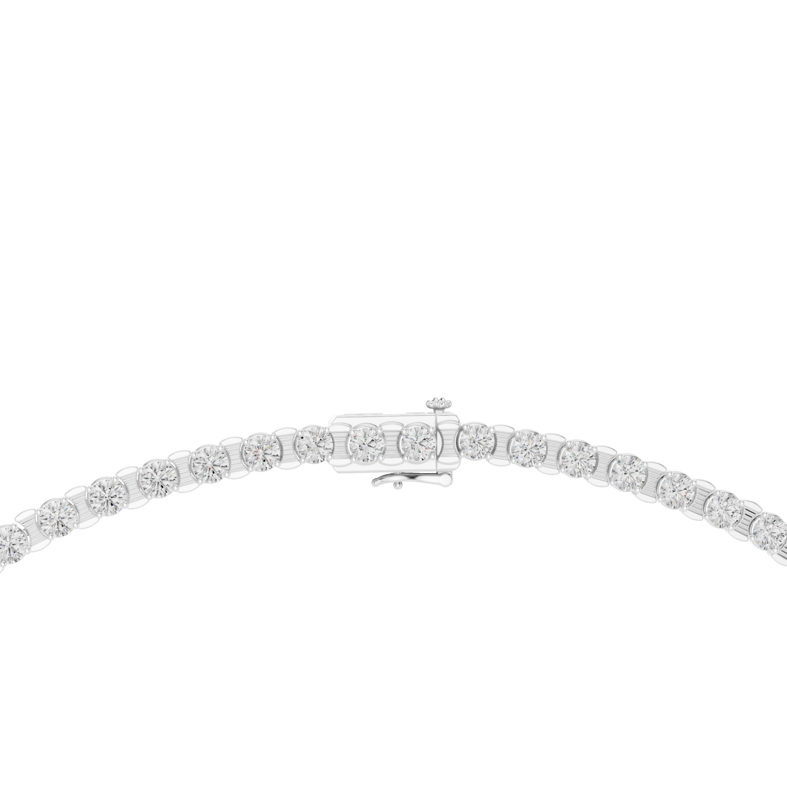 Celestial Glow Bezel Necklace