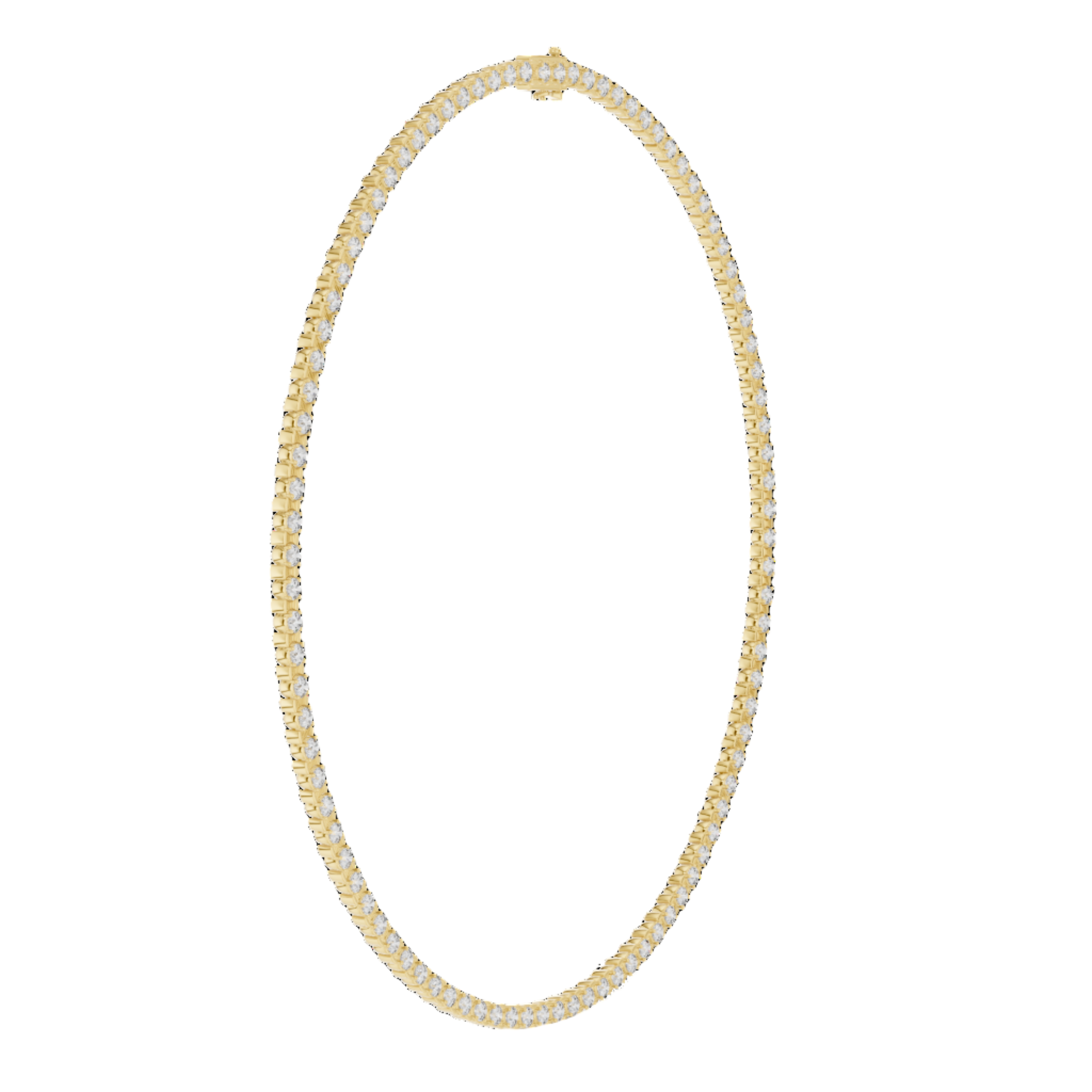 Celestial Glow Bezel Necklace