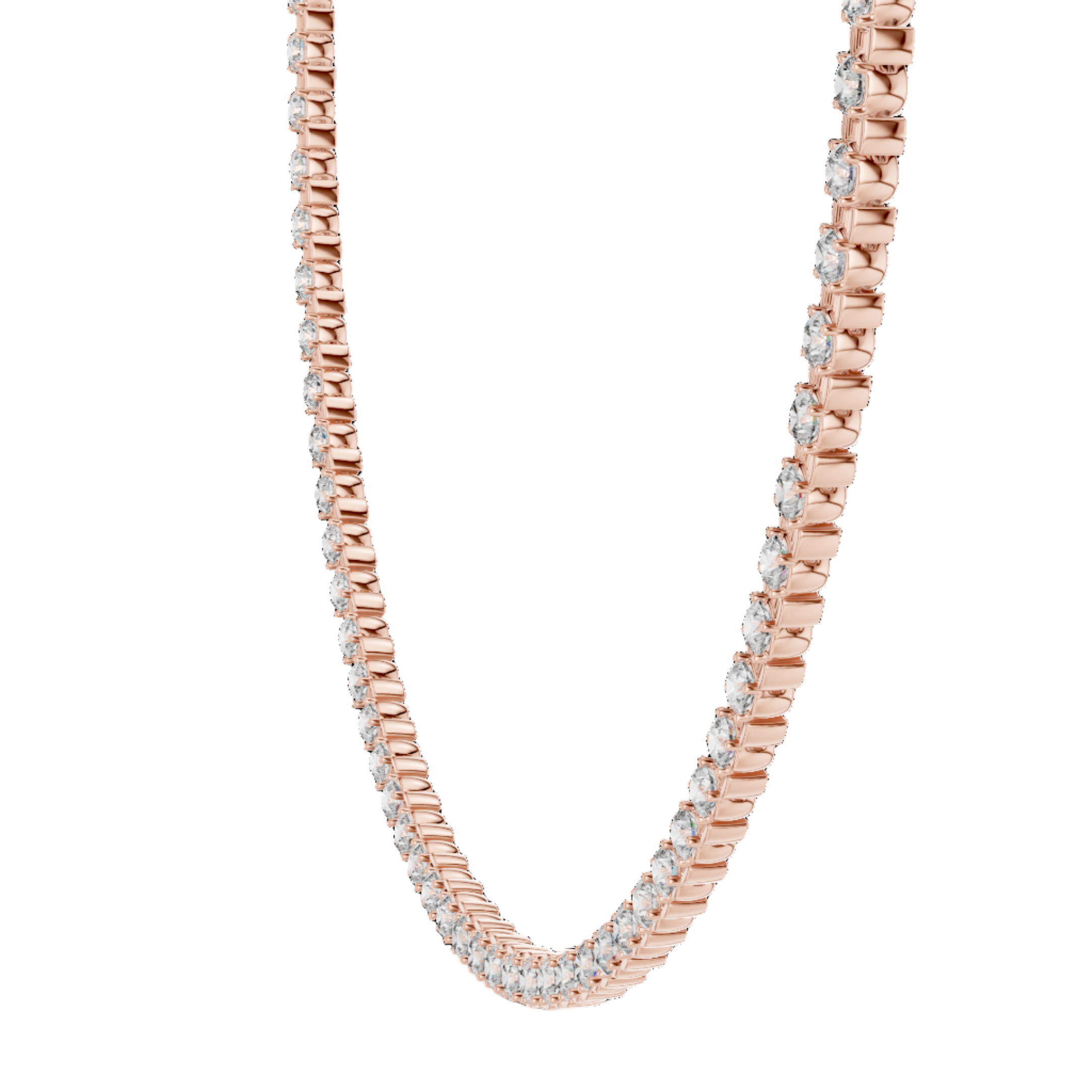 Radiant Elegance Diamond Necklace