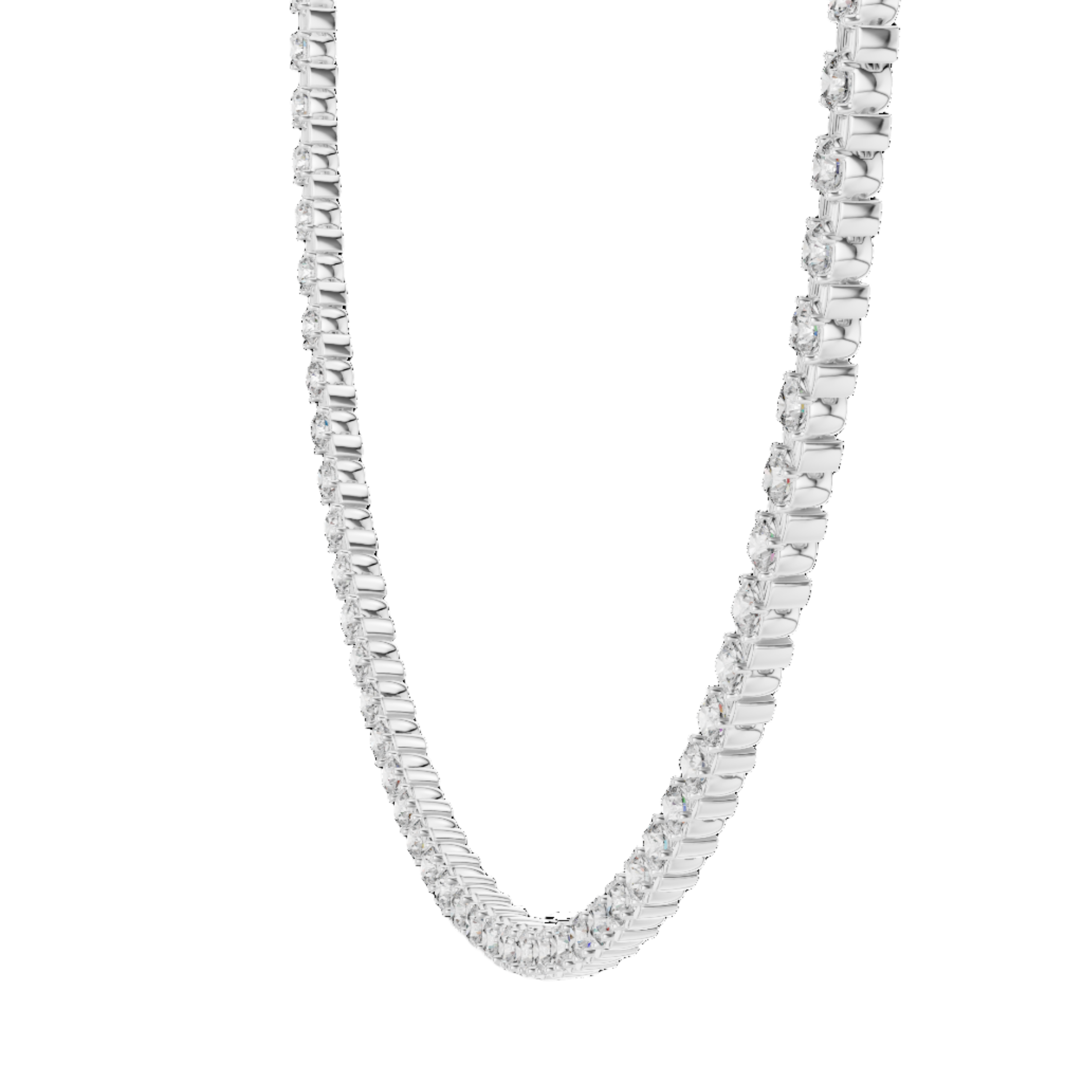 Radiant Elegance Diamond Necklace