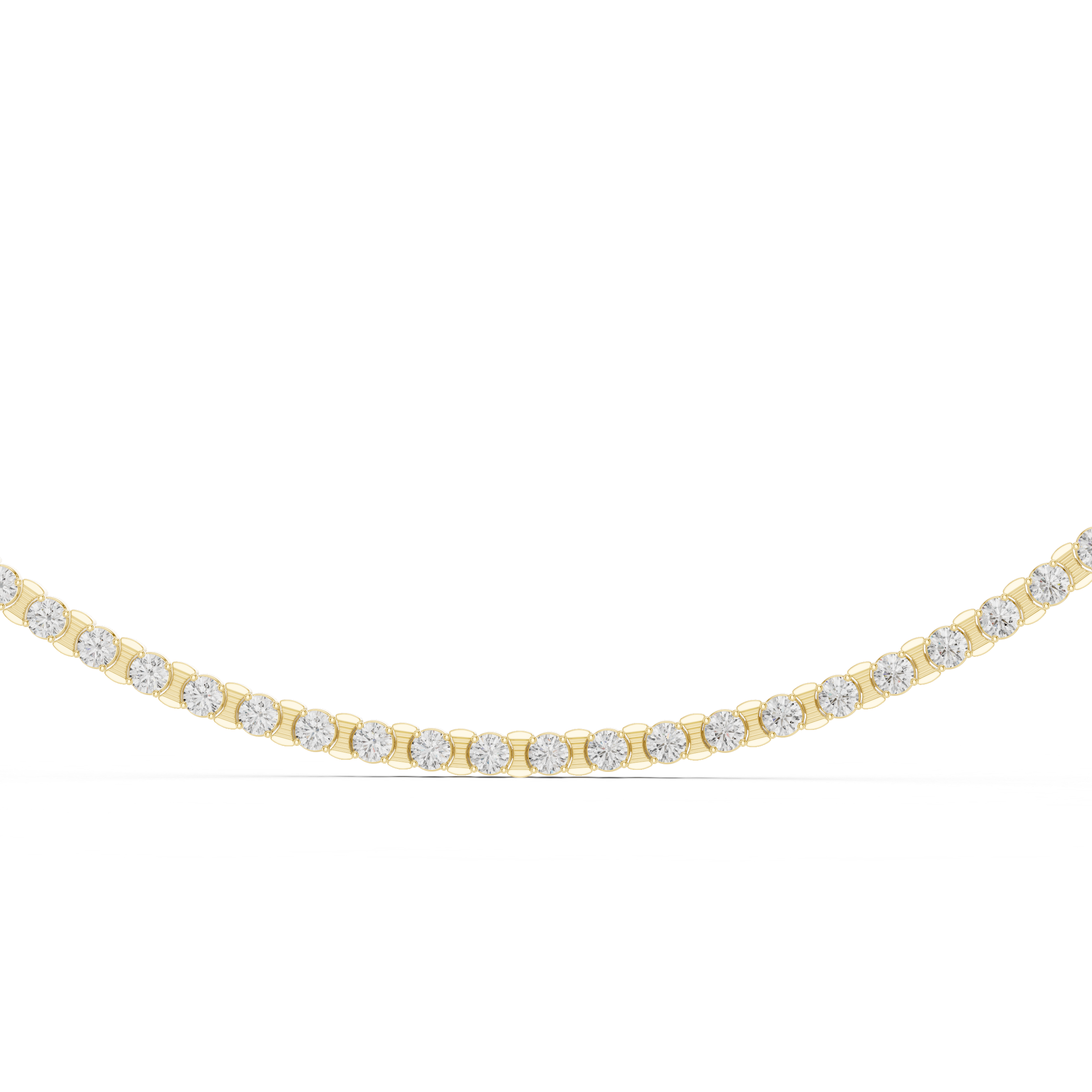 Radiant Elegance Diamond Necklace