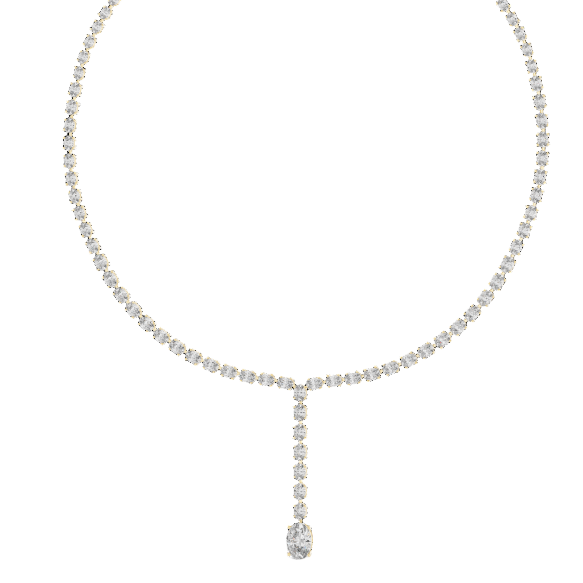 Graceful Glow Pendant Necklace