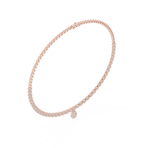 TearDrop Elegance Diamond Necklace