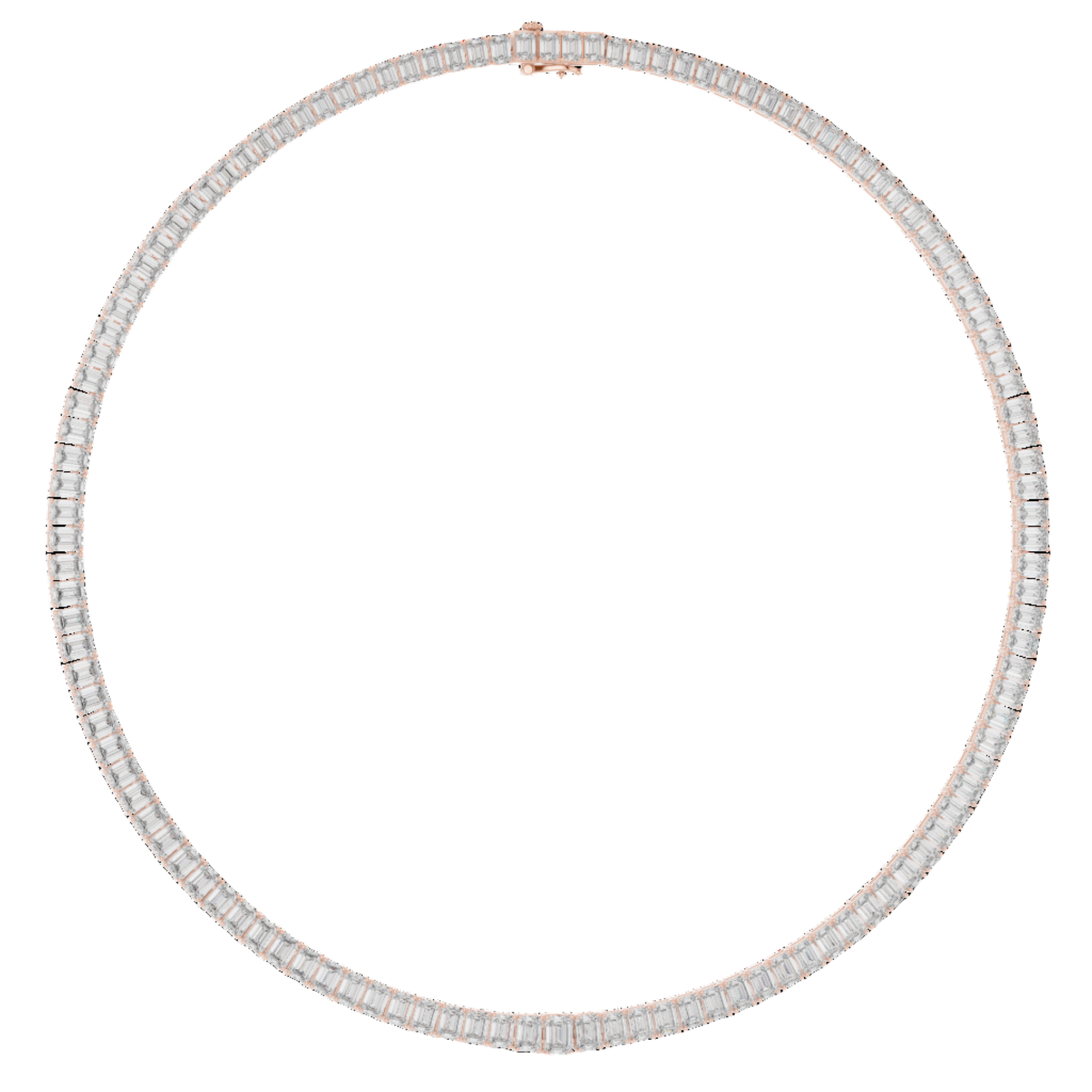 Brilliantly Crafted Diamond Tennis Necklace