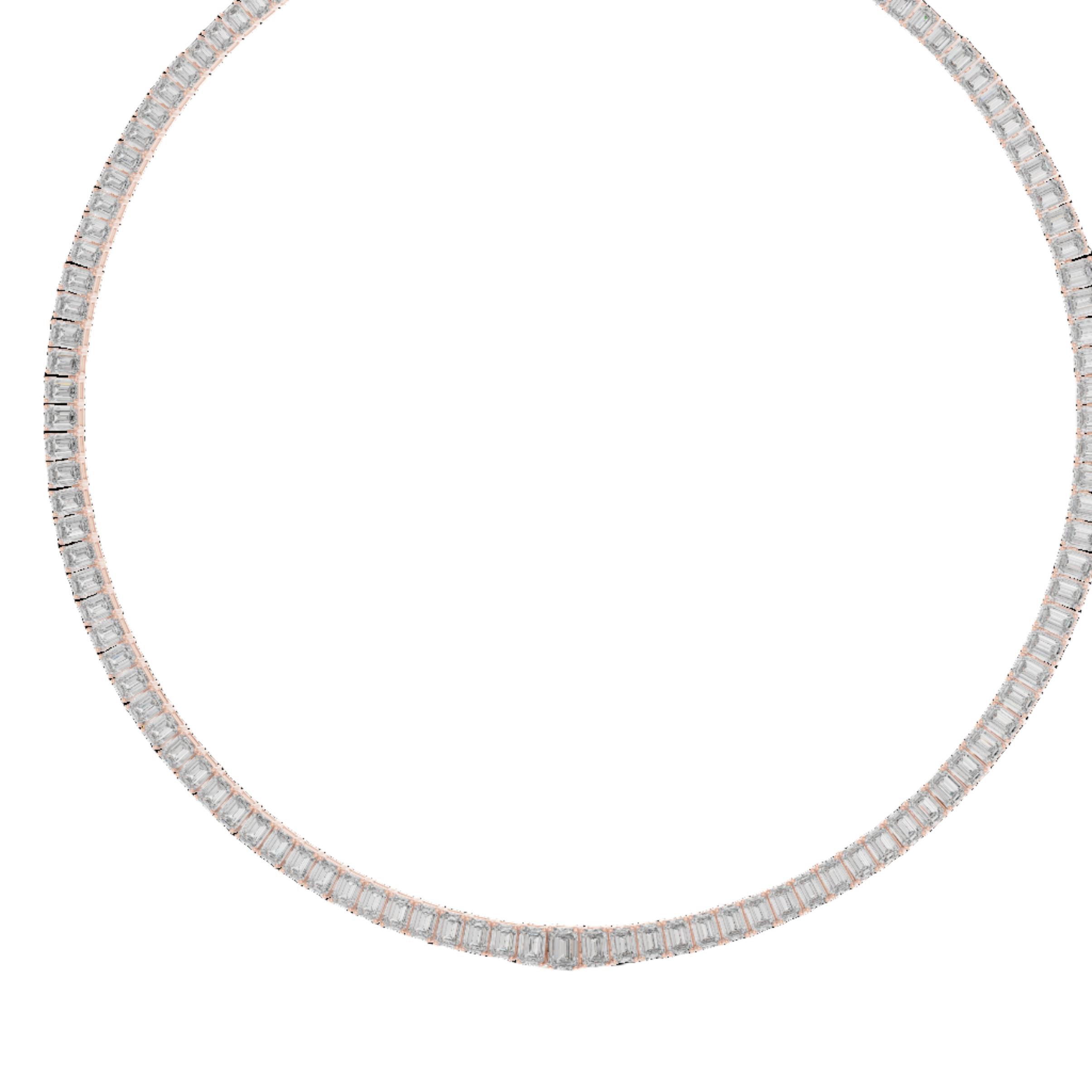 Brilliantly Crafted Diamond Tennis Necklace