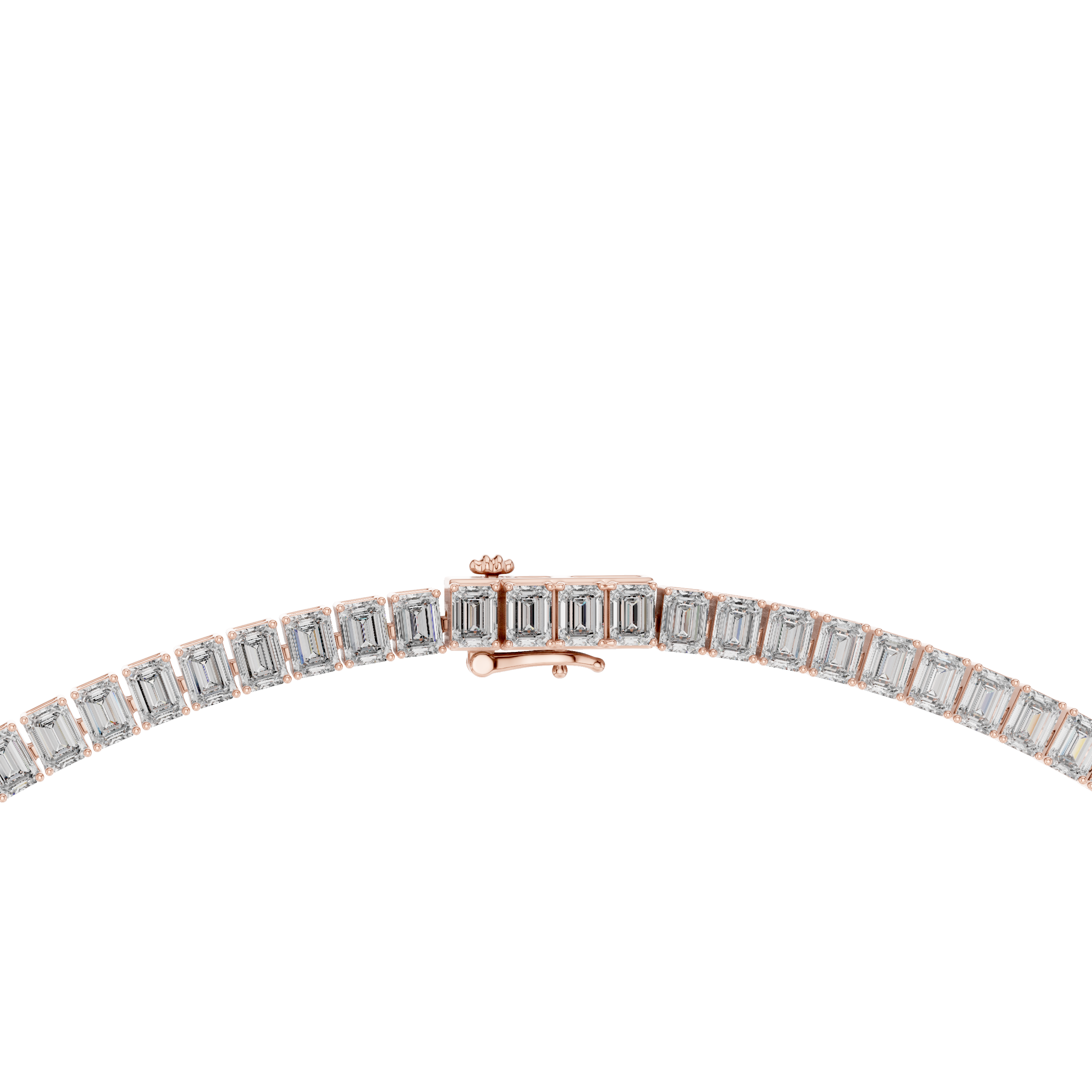 Brilliantly Crafted Diamond Tennis Necklace